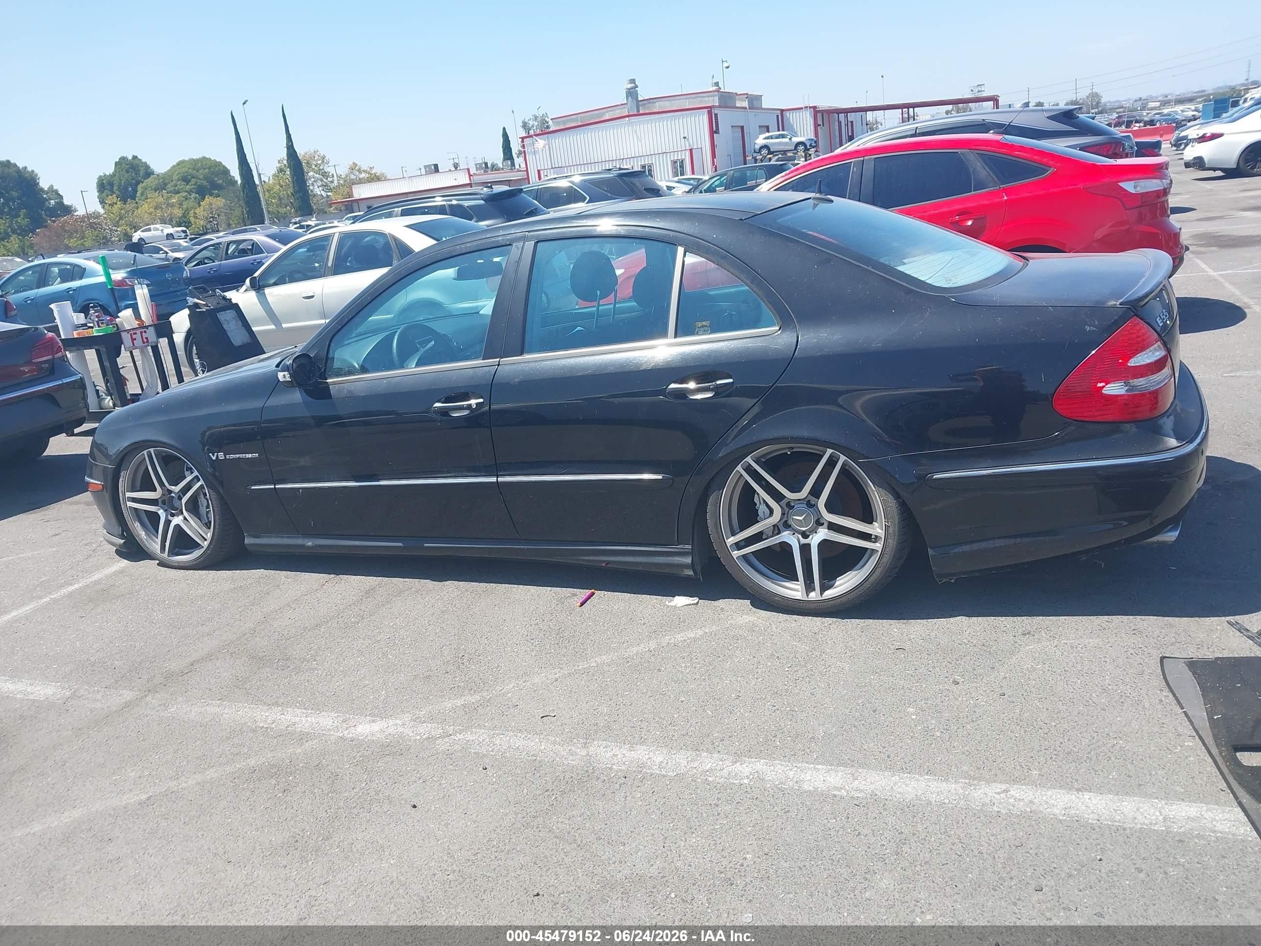 2004 Mercedes-benz E 55 Amg   Black vin: WDBUF76J44A449706