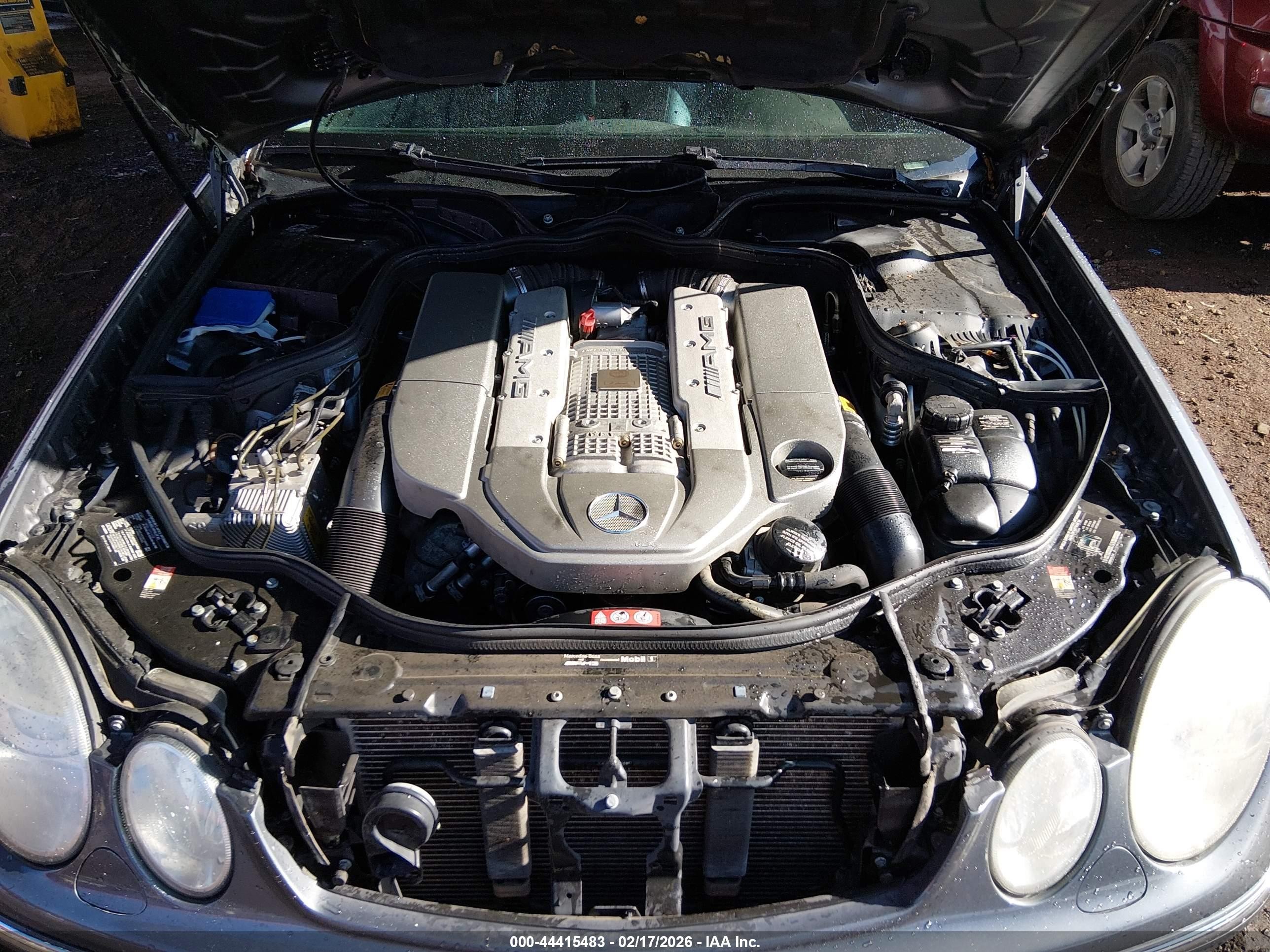 2005 Mercedes-benz E 55 Amg   Gray vin: WDBUF76J45A752714
