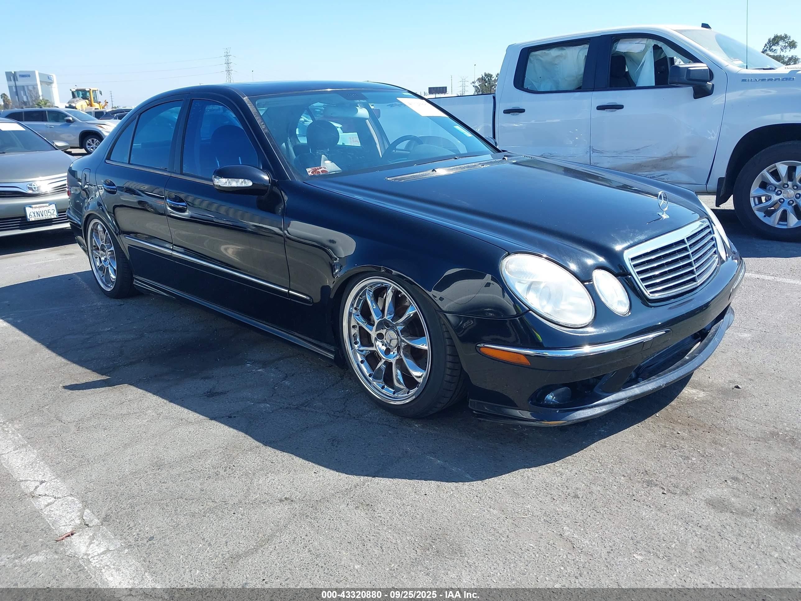 2005 Mercedes-benz E55amg   Black vin: WDBUF76J55A674041
