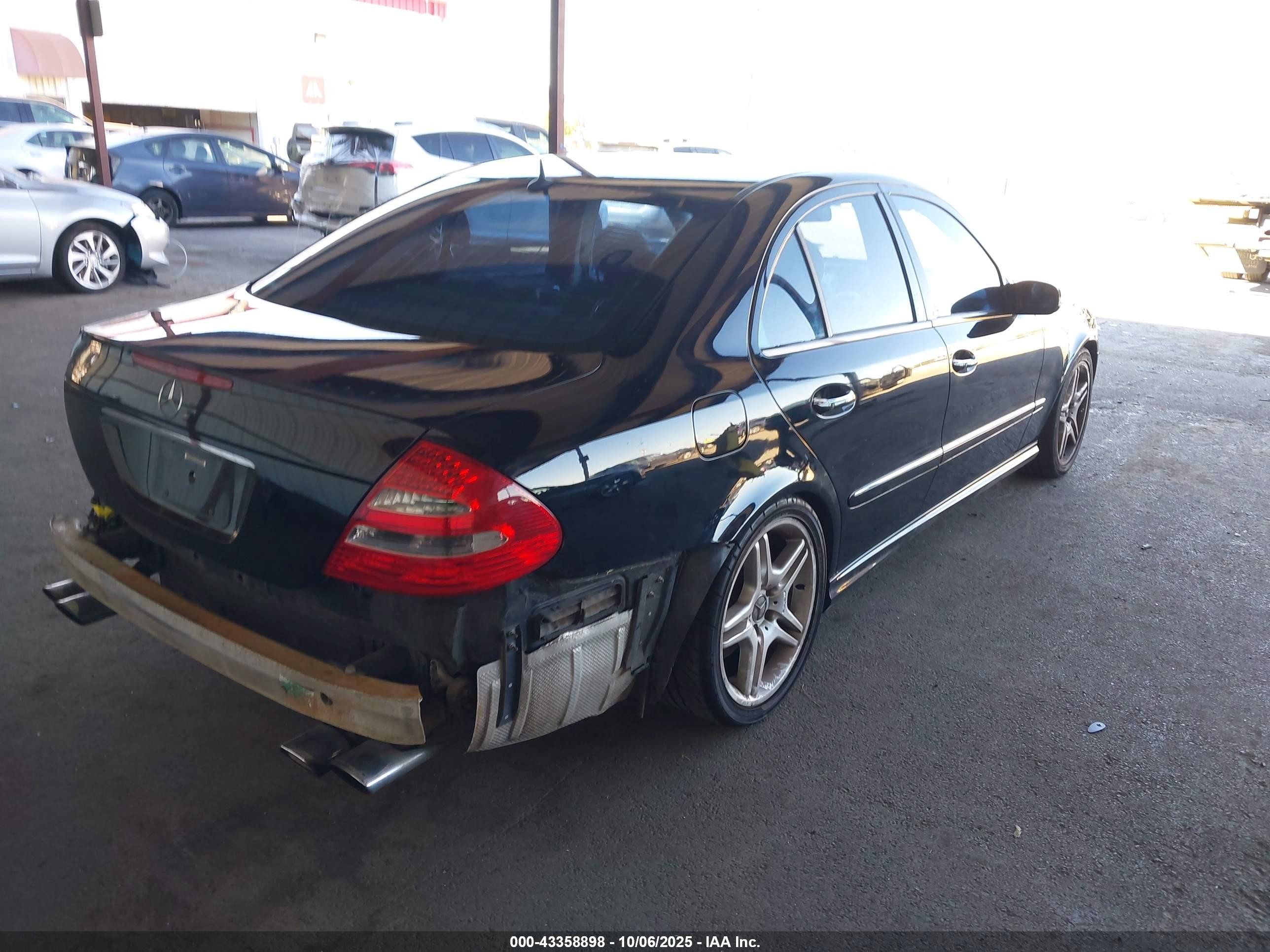 2004 Mercedes-benz E 55 Amg   Black vin: WDBUF76J84A499783