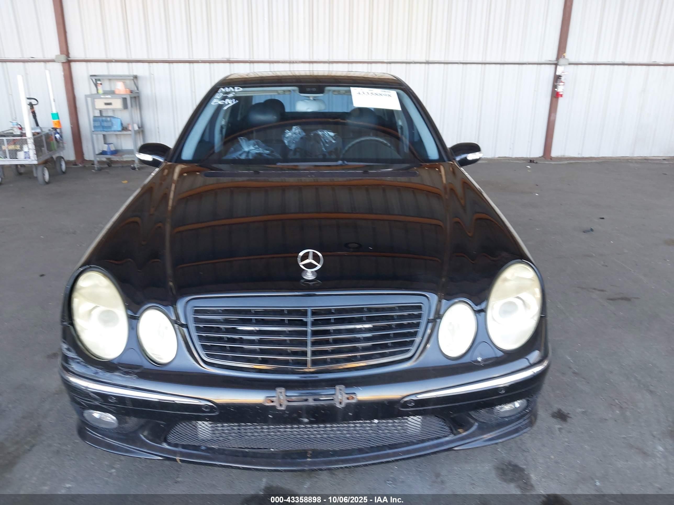 2004 Mercedes-benz E 55 Amg   Black vin: WDBUF76J84A499783