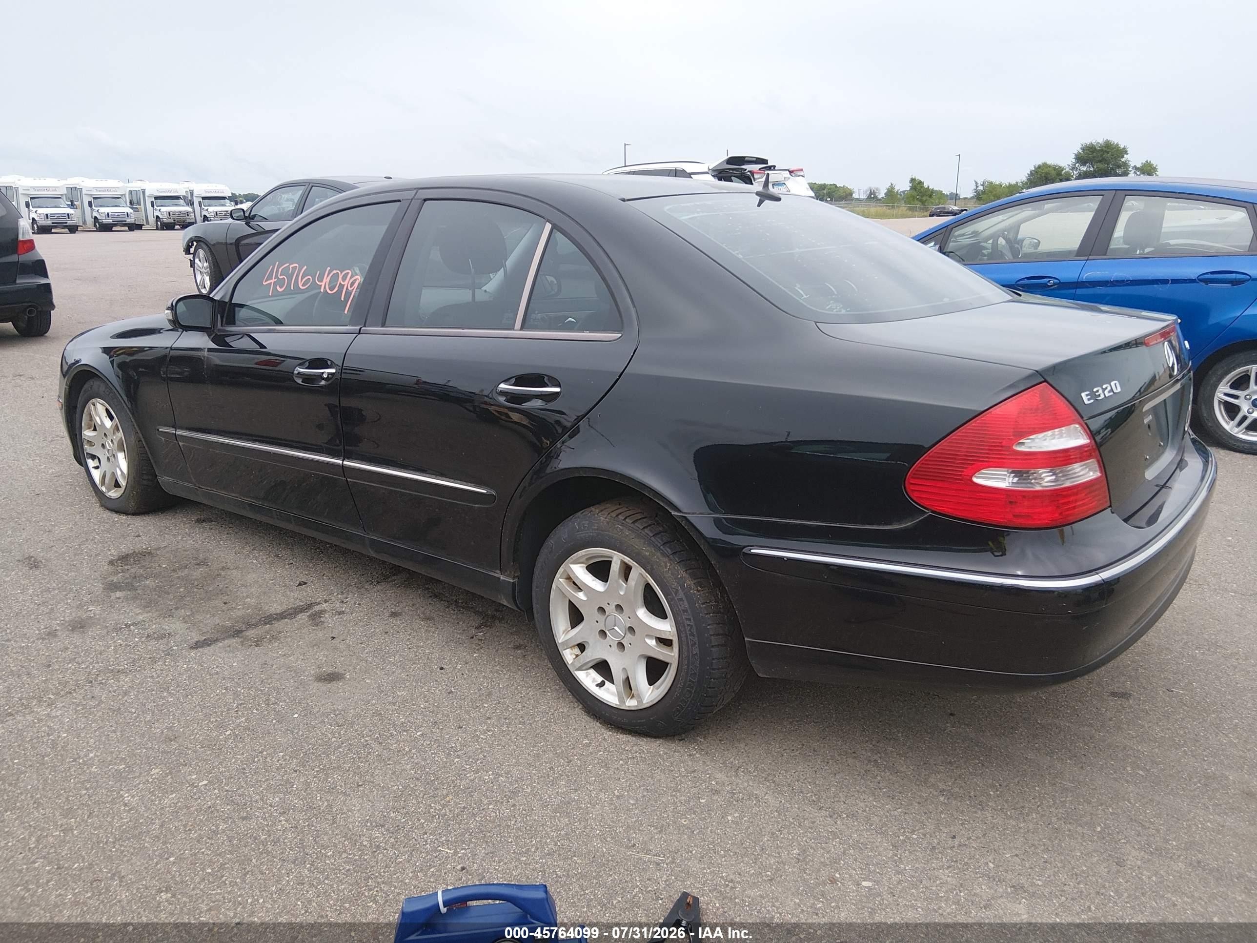 2005 Mercedes-benz E 320 4matic Black vin: WDBUF82J15X170451
