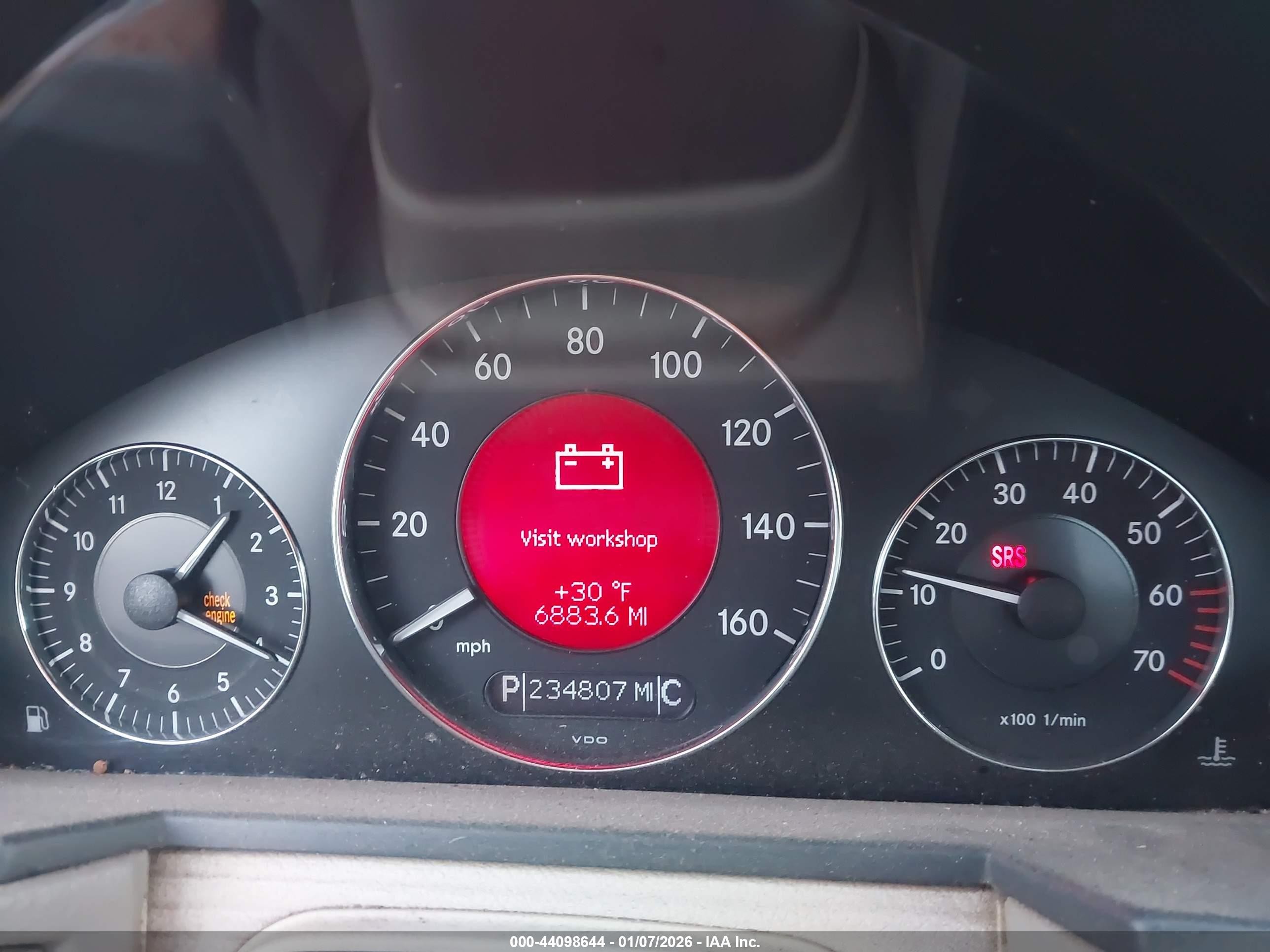 2005 Mercedes-benz E 320 4matic Золотой vin: WDBUF82J25X168823