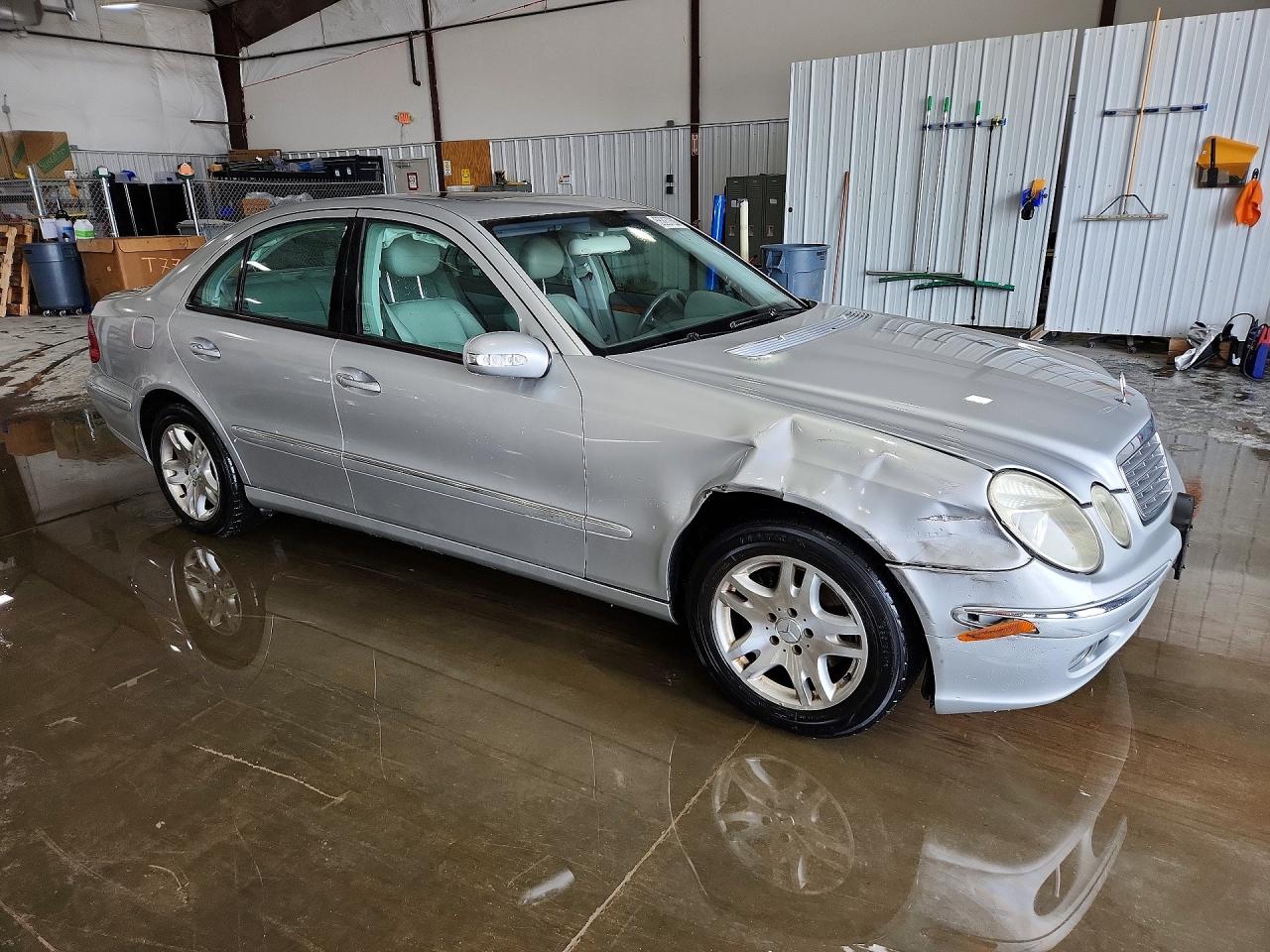 2005 Mercedes-benz E 320 4matic Silver vin: WDBUF82J45X174929