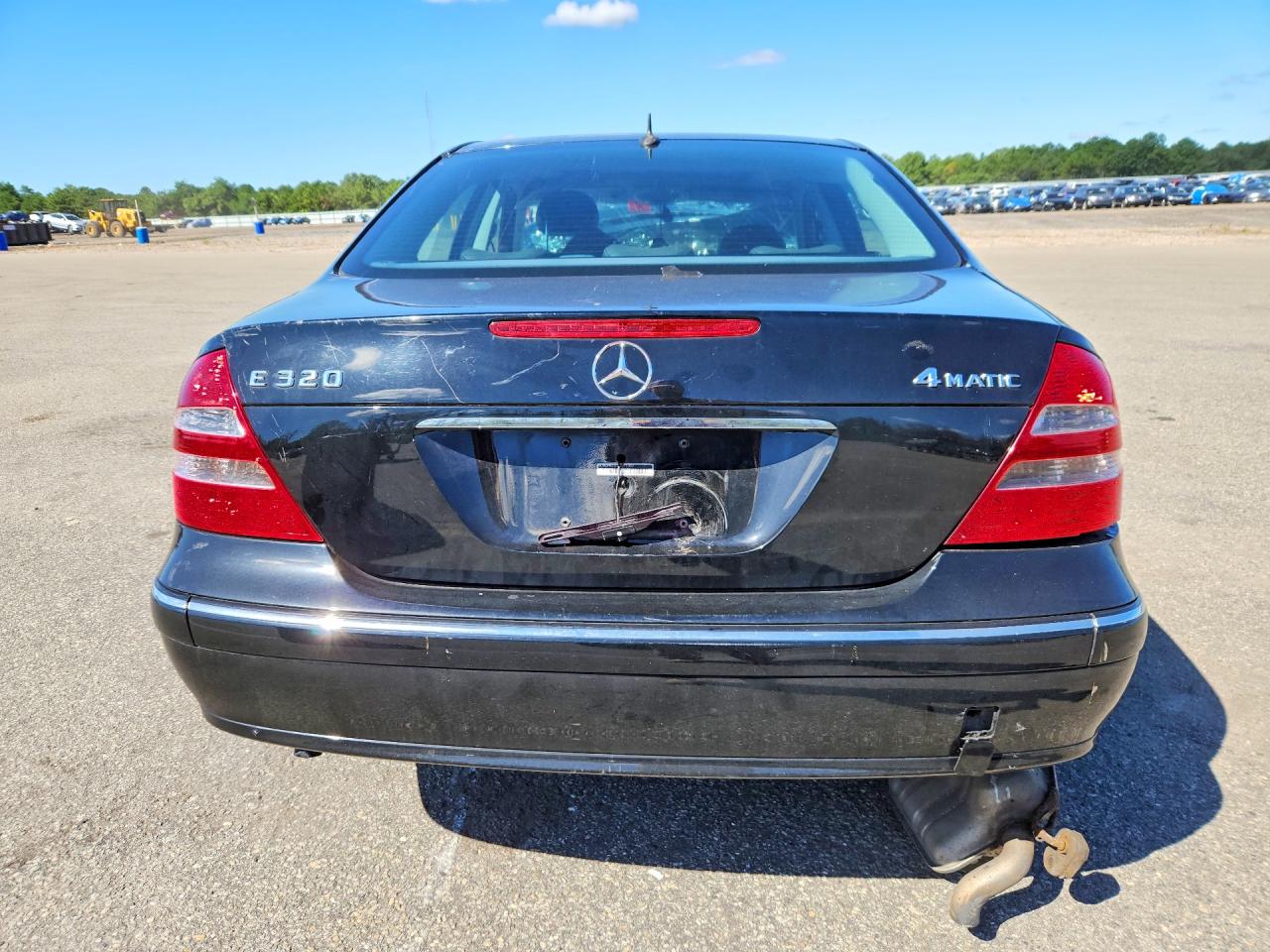 2005 Mercedes-benz E 320 4matic Black vin: WDBUF82J55X175359