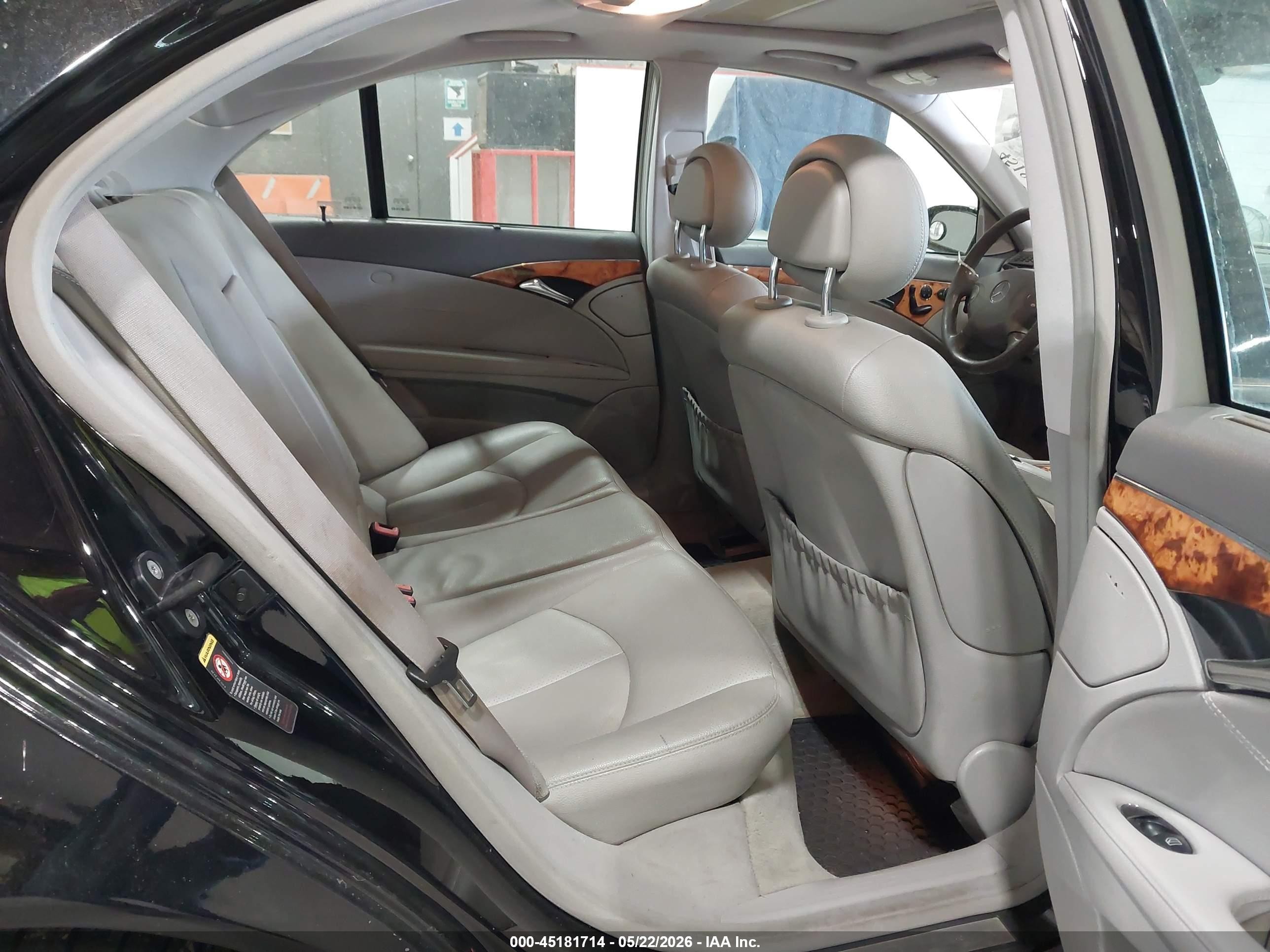 2005 Mercedes-benz E 320 4matic Black vin: WDBUF82J75X179767