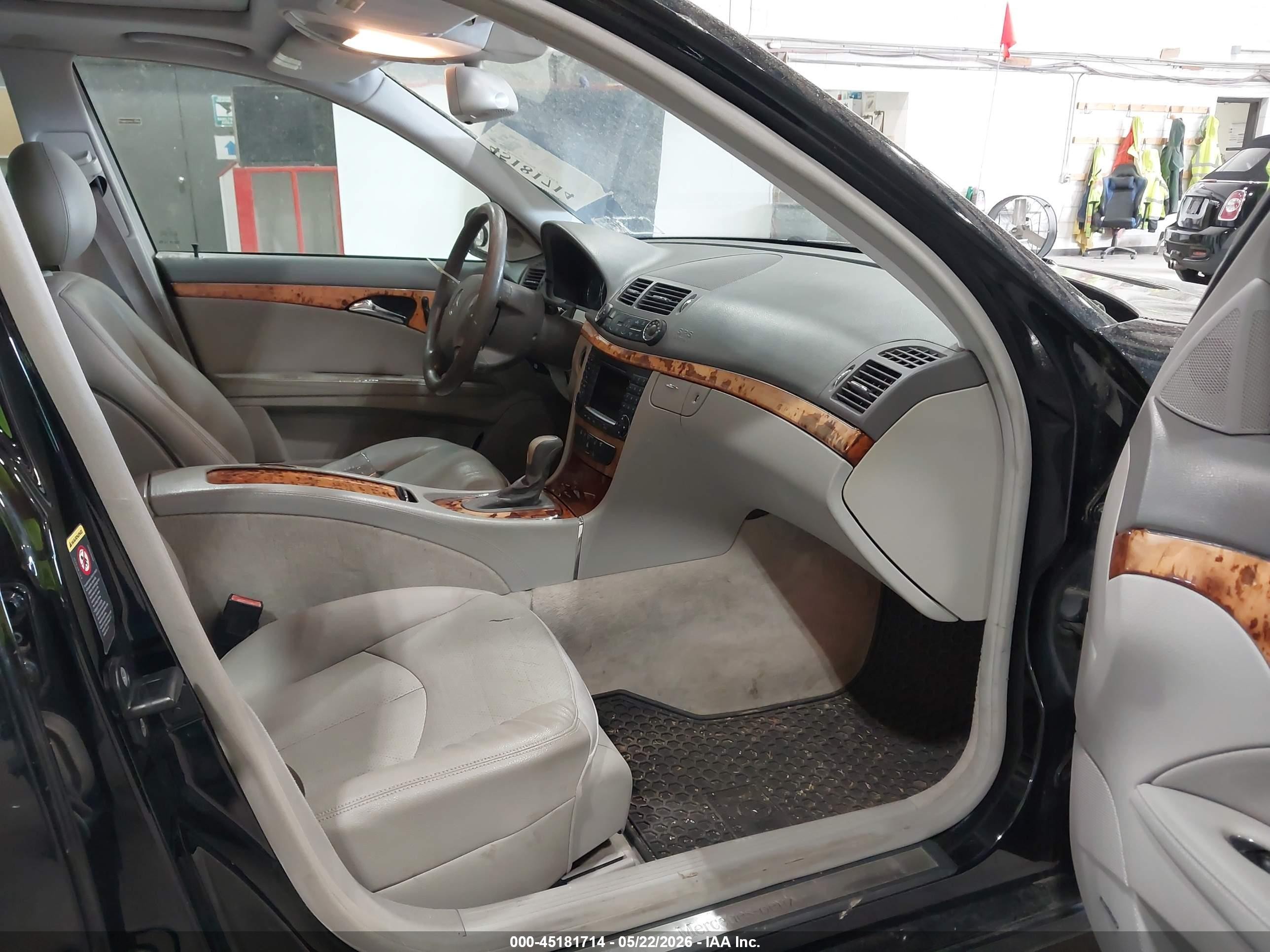 2005 Mercedes-benz E 320 4matic Black vin: WDBUF82J75X179767