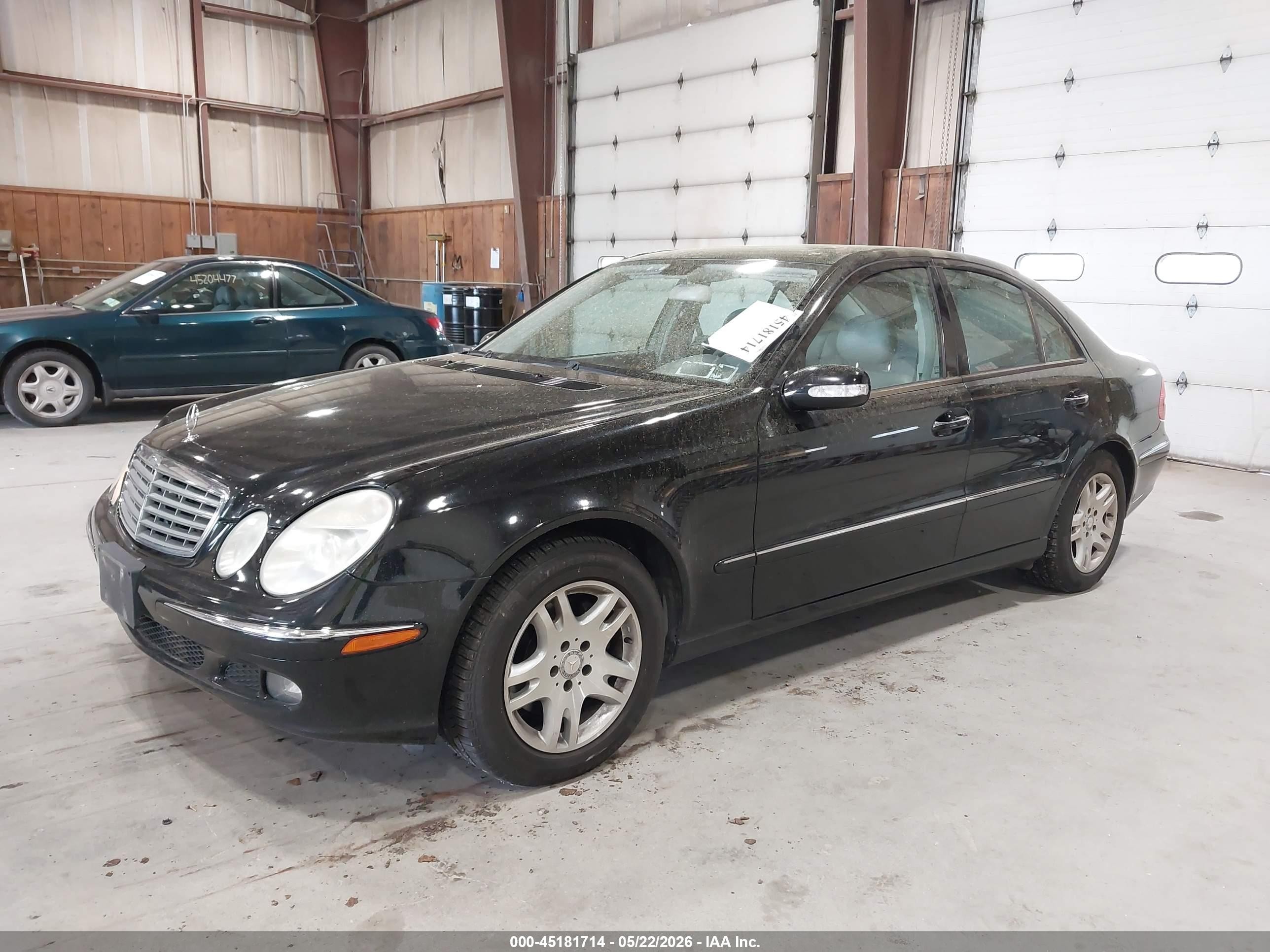 2005 Mercedes-benz E 320 4matic Black vin: WDBUF82J75X179767