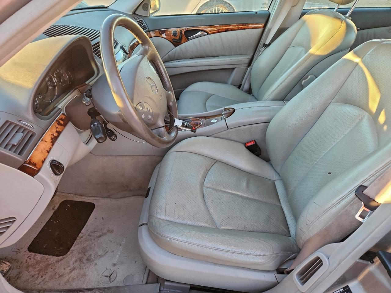 2004 Mercedes-benz E 320 4matic Silver vin: WDBUF82J84X118006