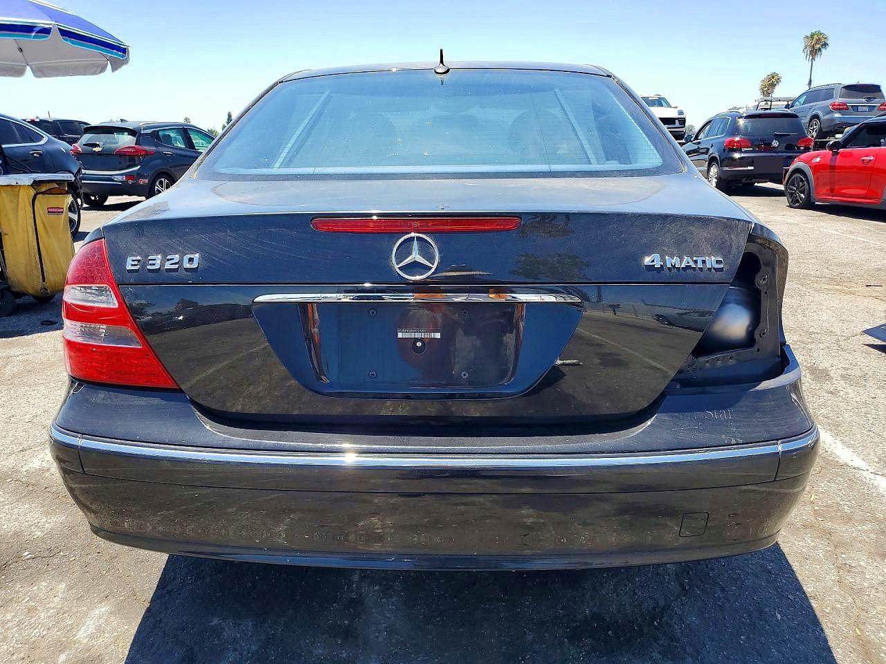 2005 Mercedes-benz E-class E320 Черный vin: WDBUF82J85X179955