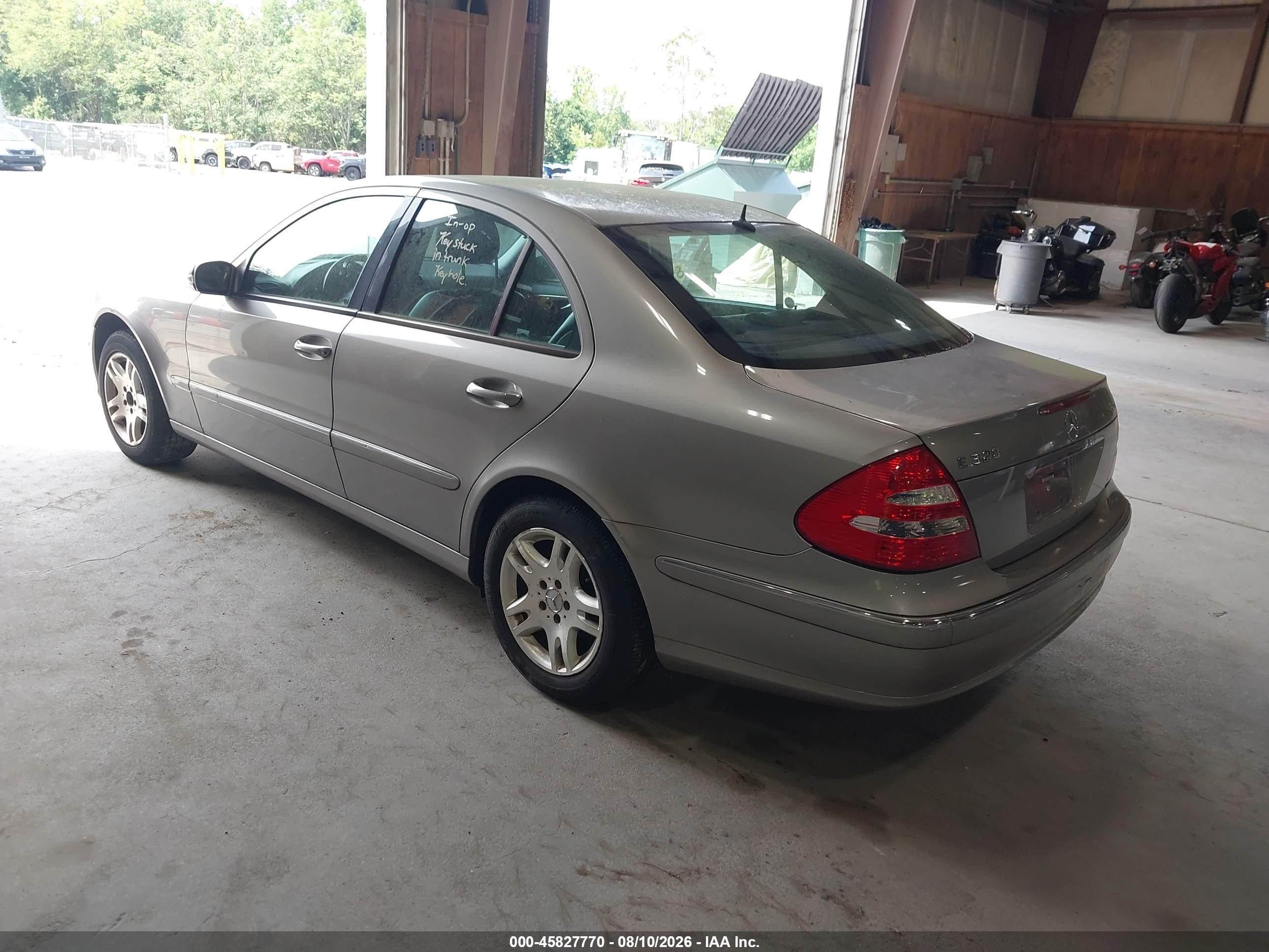 2005 Mercedes-benz E 320 4matic Brown vin: WDBUF82J95X174814