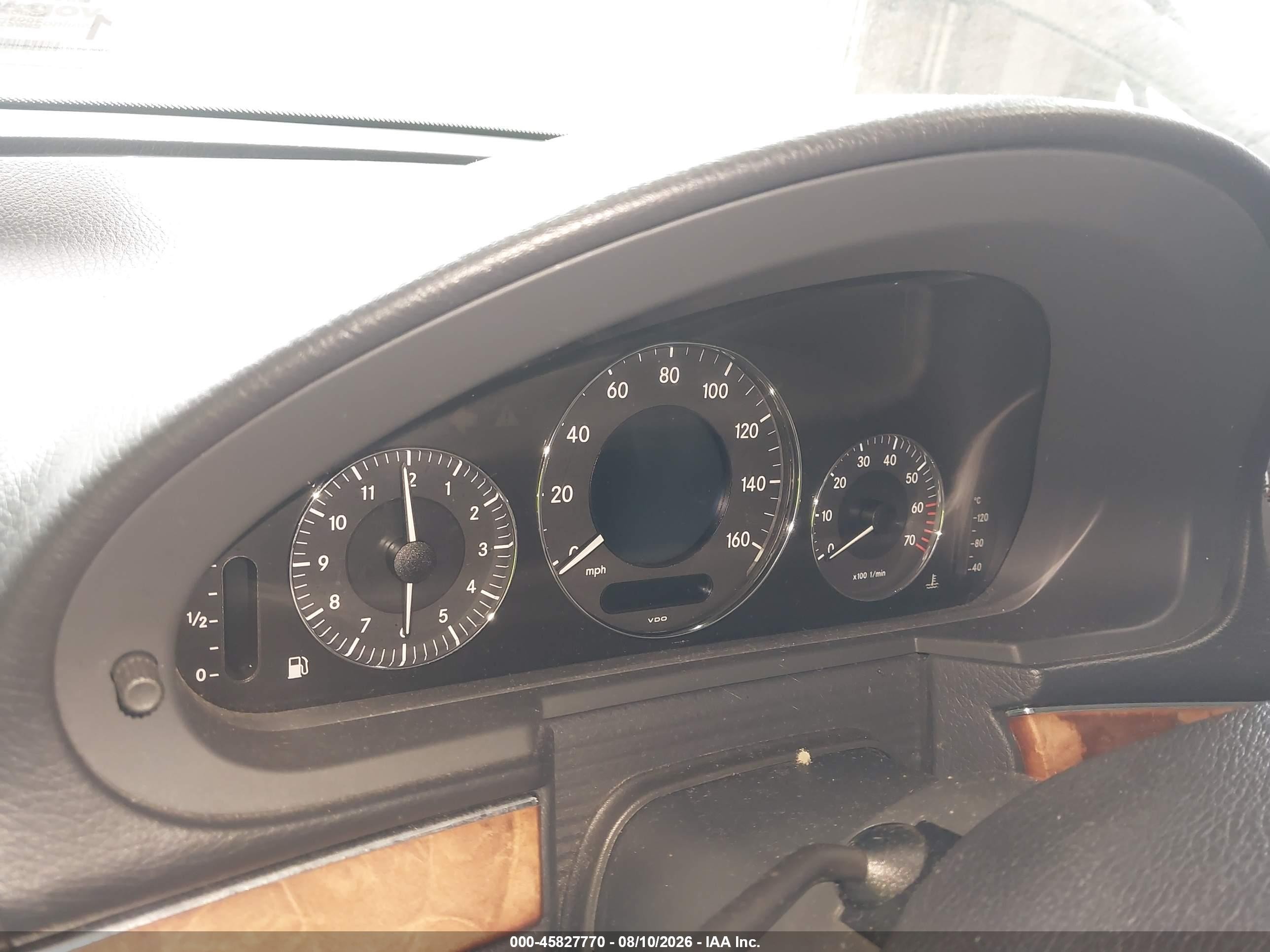 2005 Mercedes-benz E 320 4matic Brown vin: WDBUF82J95X174814