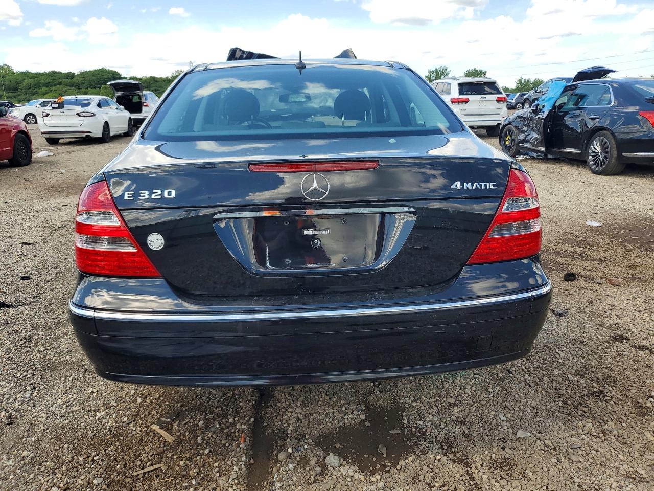 2005 Mercedes-benz E 320 4matic Black vin: WDBUF82J95X176983
