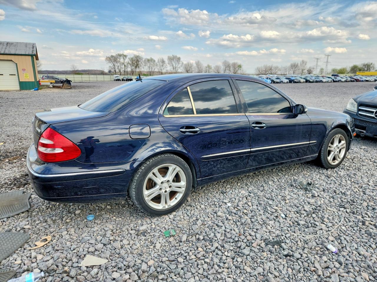 2005 Mercedes-benz E 320 4matic Blue vin: WDBUF82JX5X169752