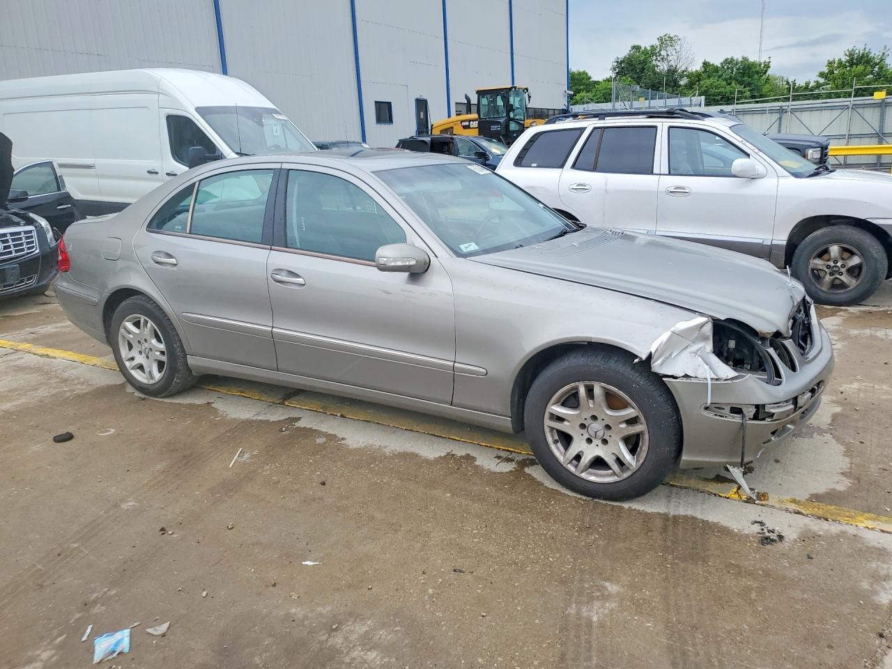 2005 Mercedes-benz E 320 4matic Silver vin: WDBUF82JX5X170416