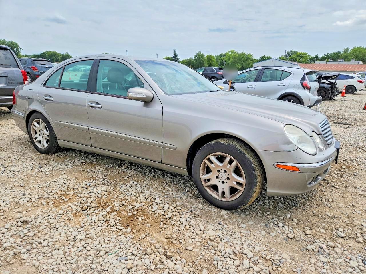 2005 Mercedes-benz E 320 4matic Silver vin: WDBUF82JX5X173784