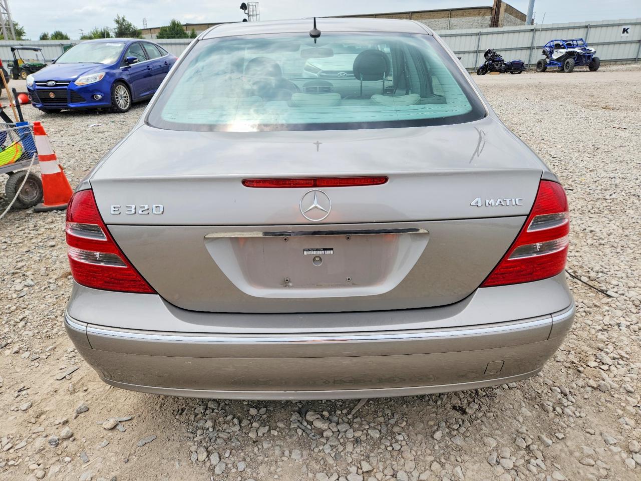 2005 Mercedes-benz E 320 4matic Silver vin: WDBUF82JX5X173784