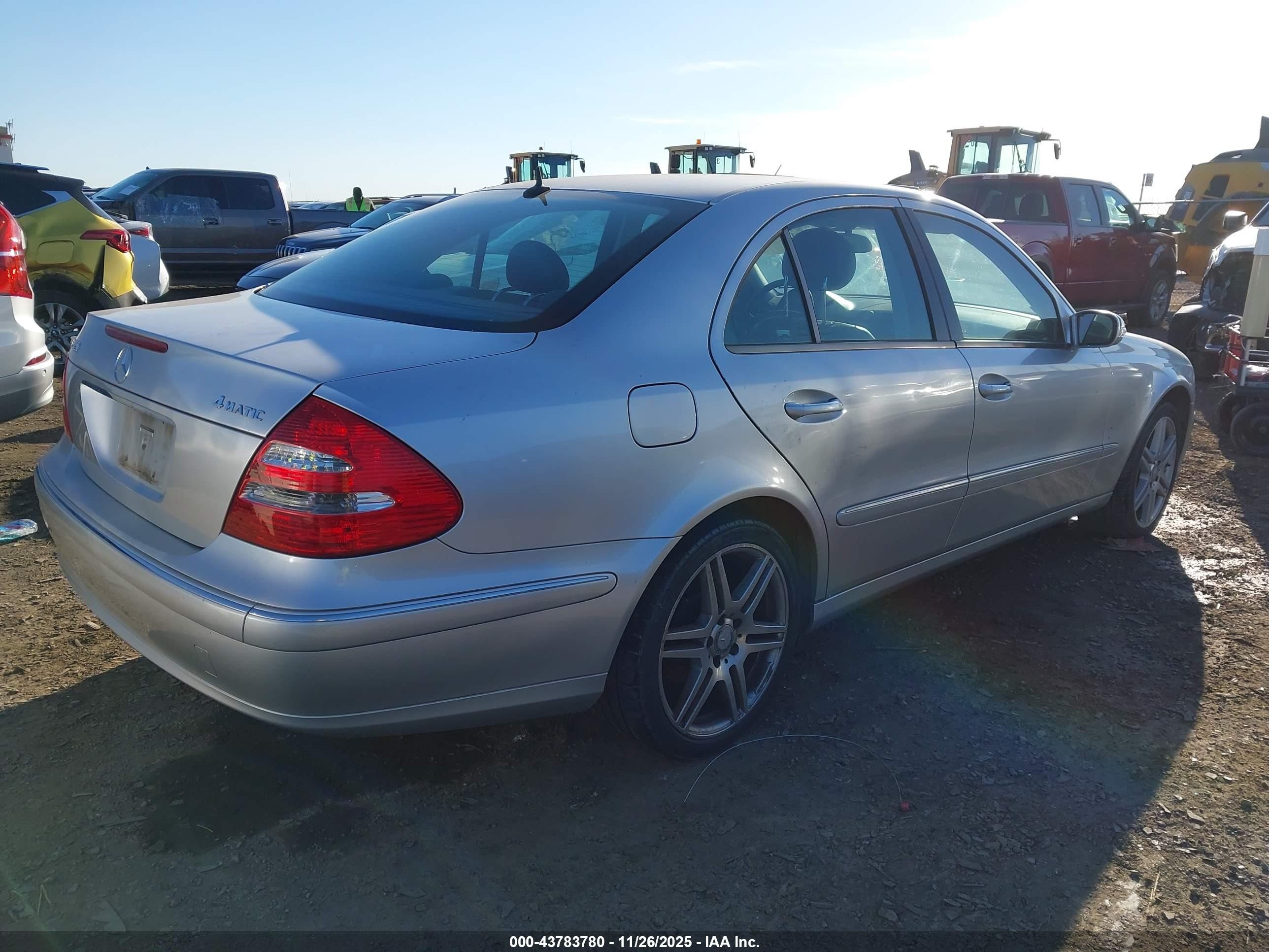 2005 Mercedes-benz E 320 4matic Серебряный vin: WDBUF82JX5X174398