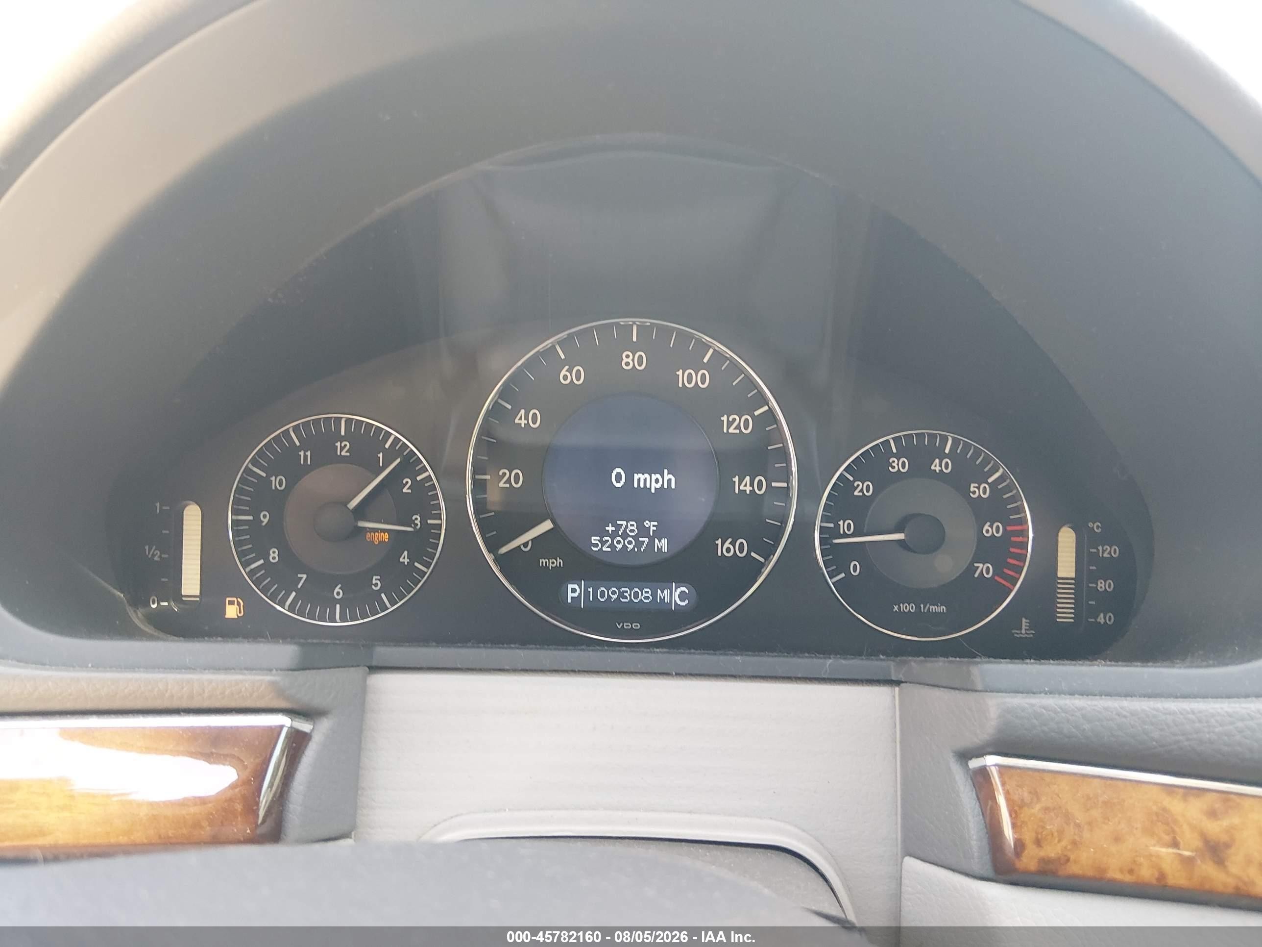 2005 Mercedes-benz E 320 4matic Серебряный vin: WDBUF82JX5X178256