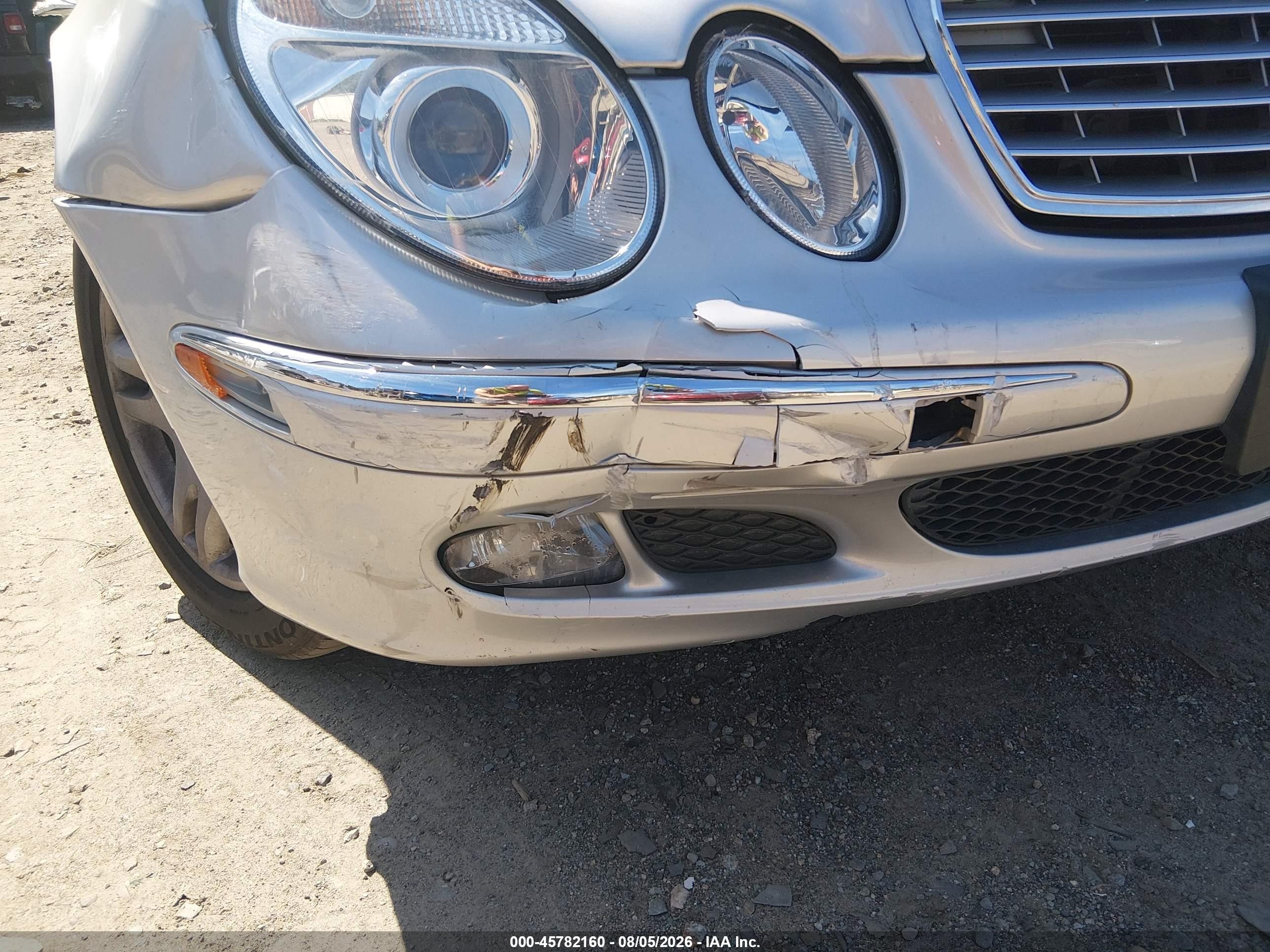 2005 Mercedes-benz E 320 4matic Серебряный vin: WDBUF82JX5X178256