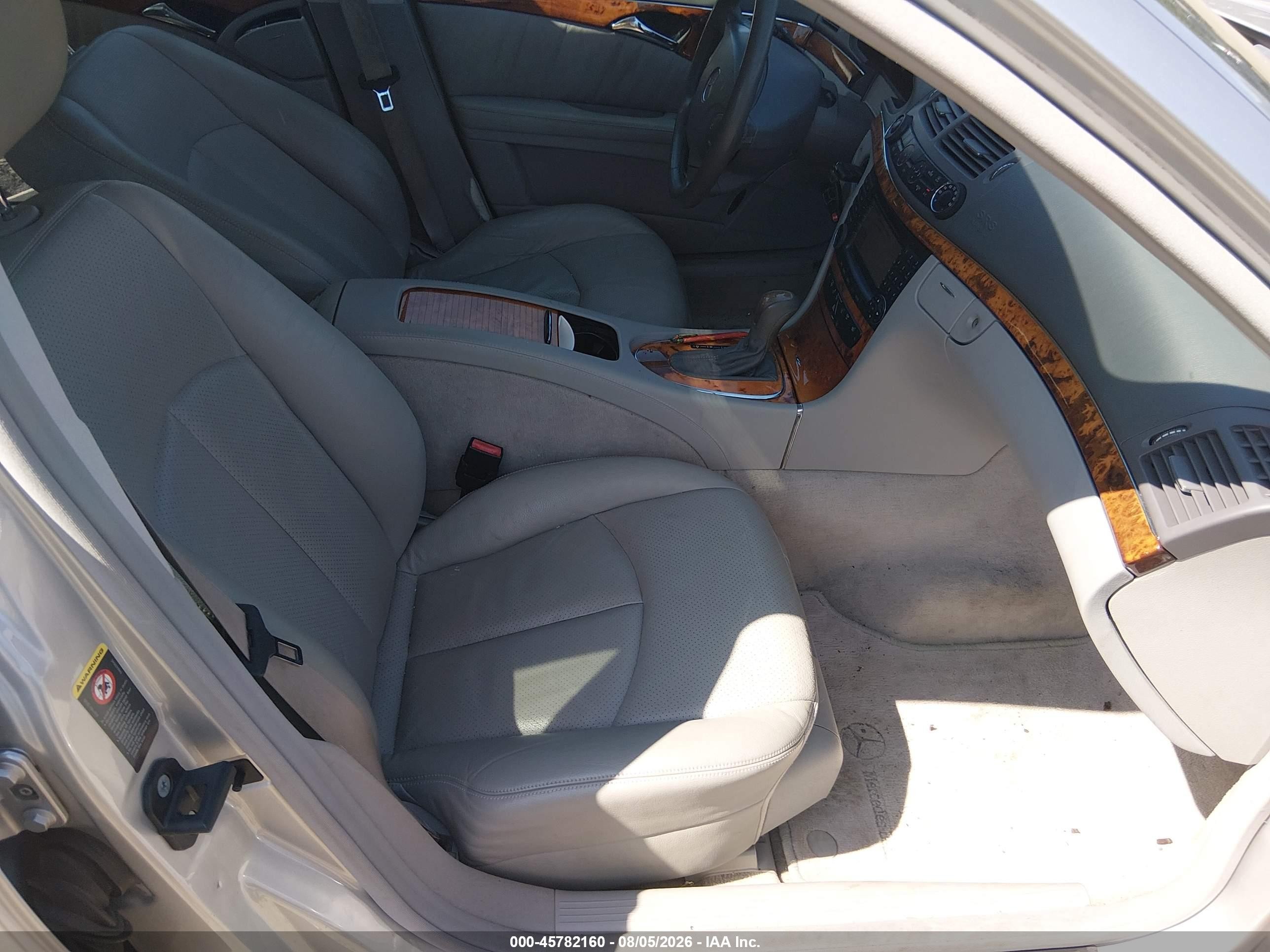2005 Mercedes-benz E 320 4matic Серебряный vin: WDBUF82JX5X178256