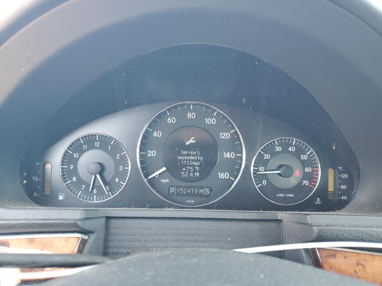 2005 Mercedes-benz E 500 4matic Gray vin: WDBUF83J05X172366