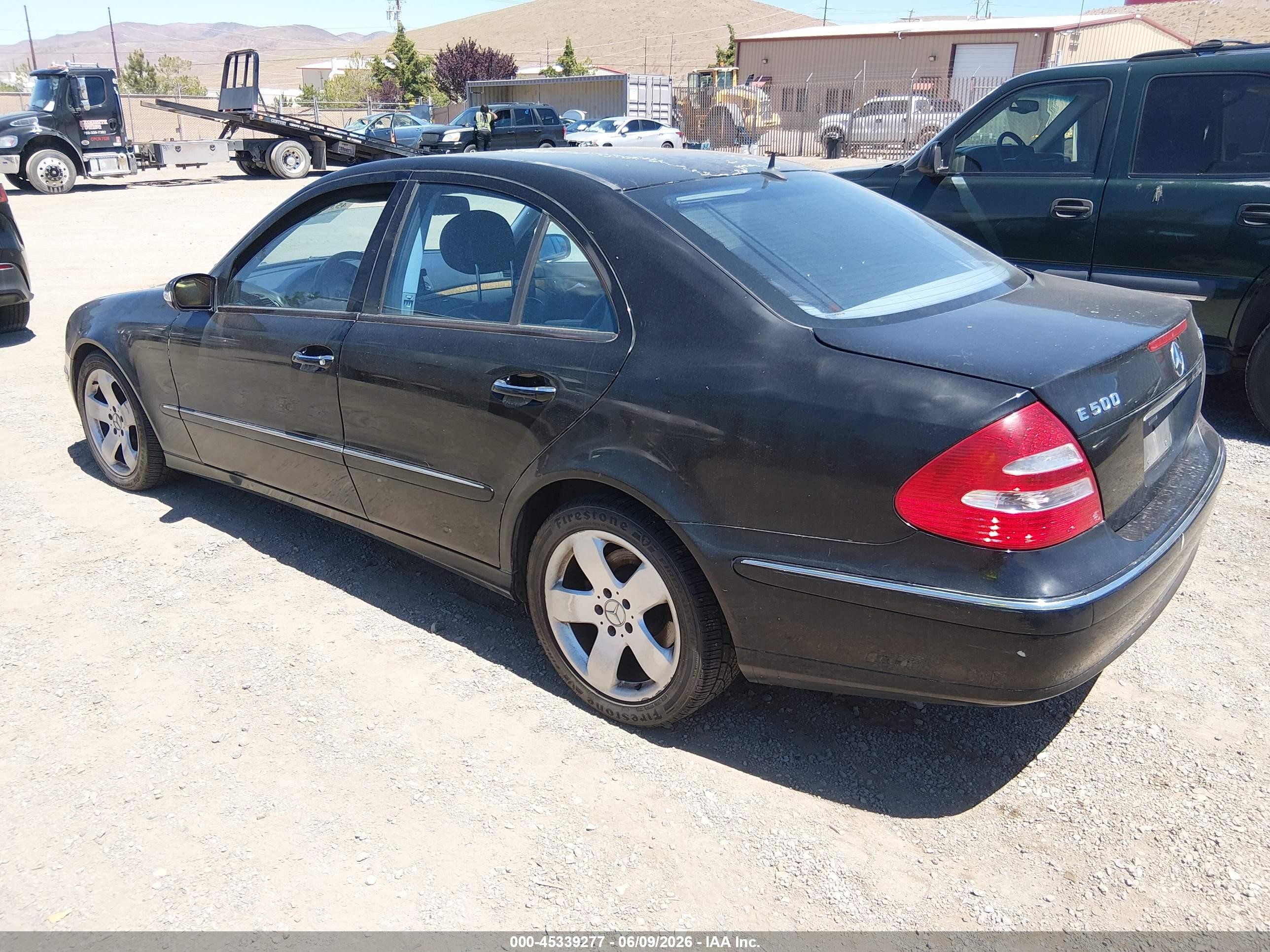 2006 Mercedes-benz E 500 4matic Черный vin: WDBUF83J06X188410