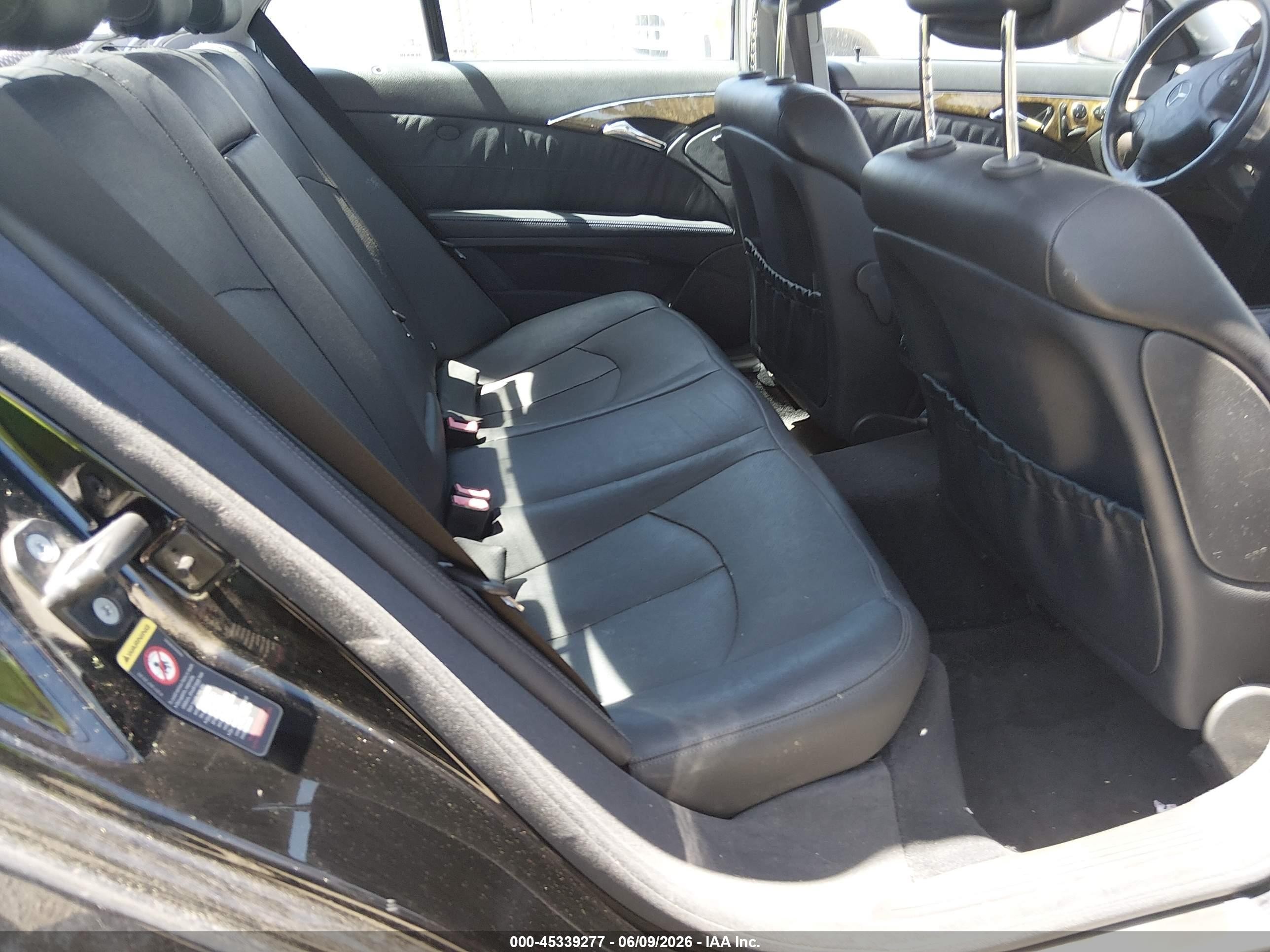 2006 Mercedes-benz E 500 4matic Черный vin: WDBUF83J06X188410