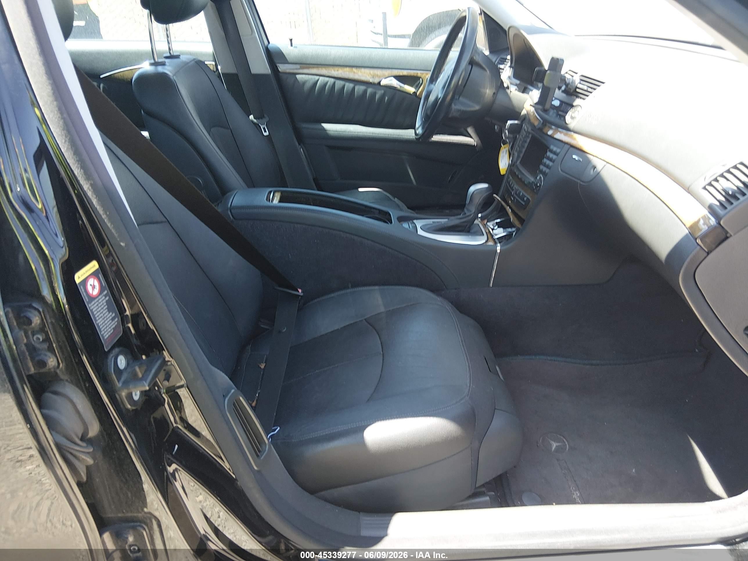 2006 Mercedes-benz E 500 4matic Черный vin: WDBUF83J06X188410