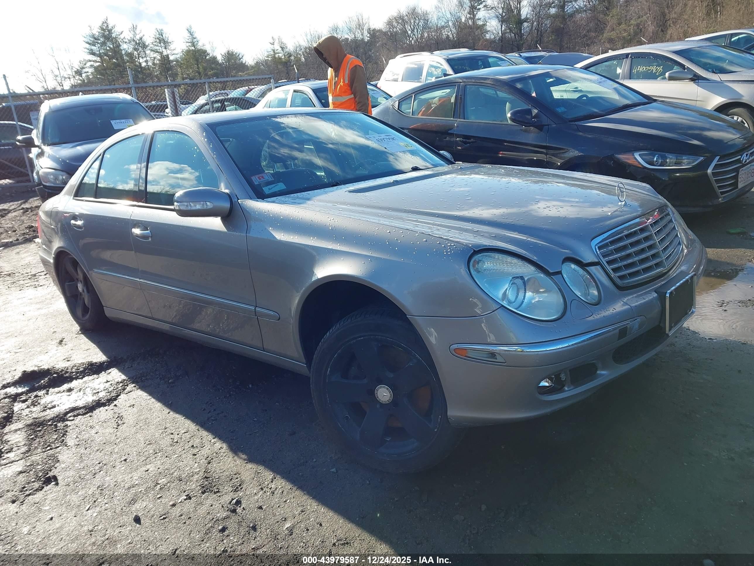 2006 Mercedes-benz E 500 4matic Серебряный vin: WDBUF83J06X189394