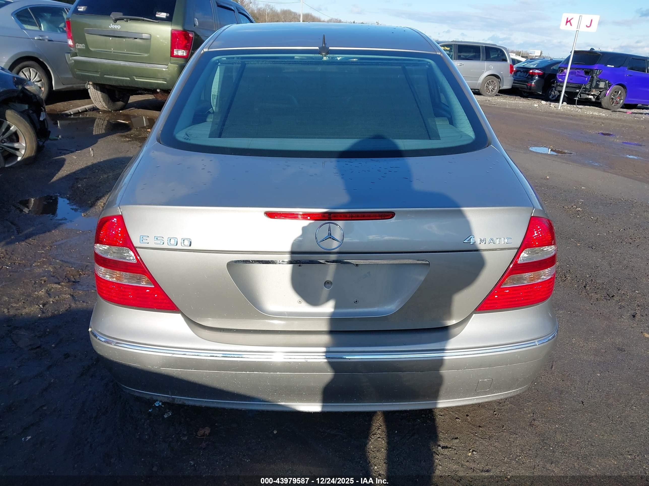 2006 Mercedes-benz E 500 4matic Серебряный vin: WDBUF83J06X189394