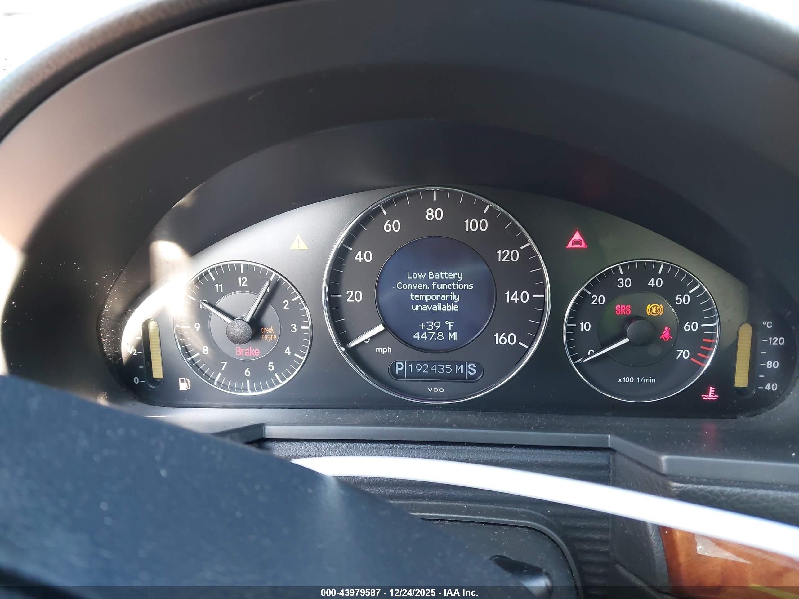 2006 Mercedes-benz E 500 4matic Серебряный vin: WDBUF83J06X189394