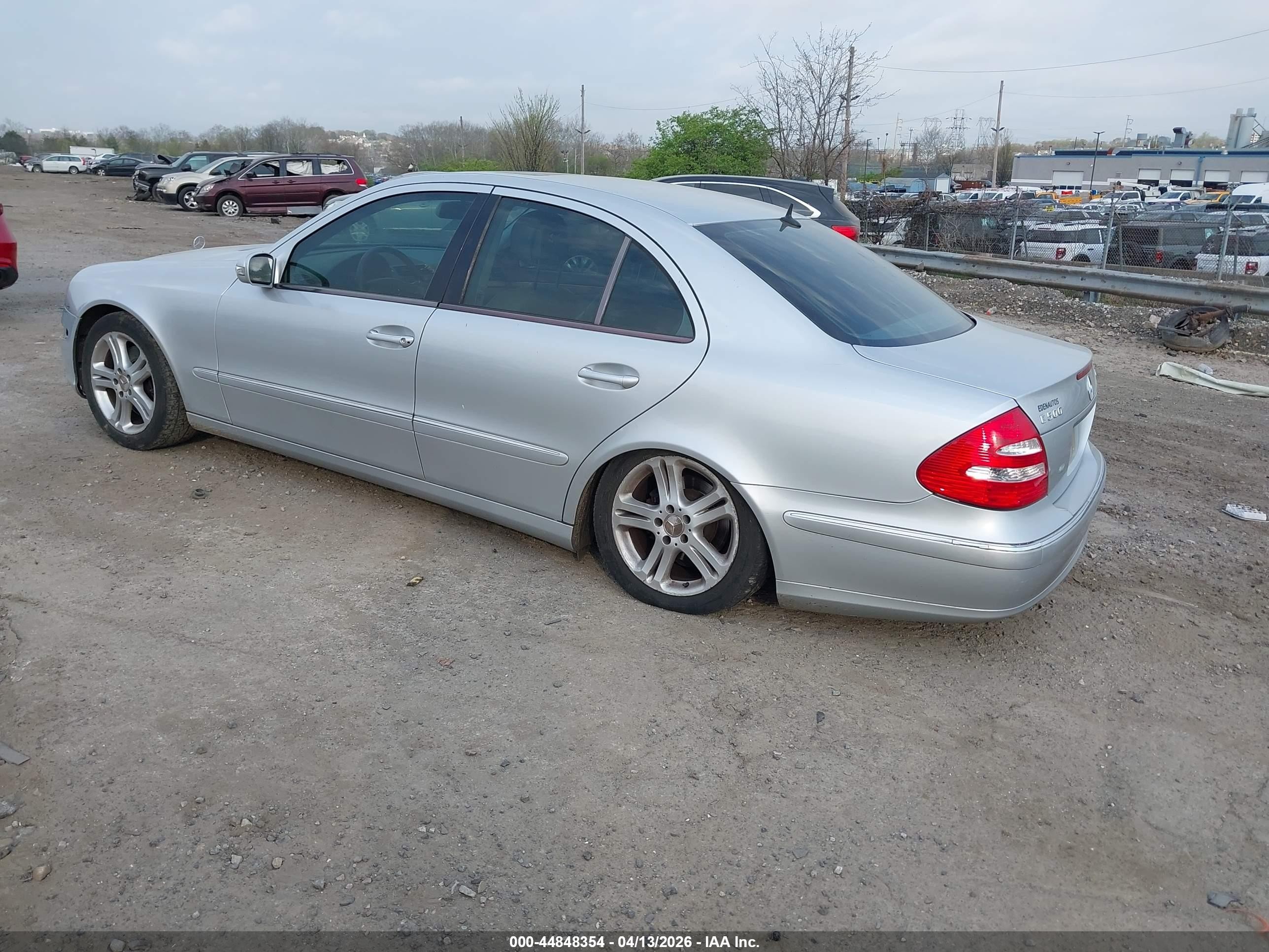 2006 Mercedes-benz E 500 4matic Серебряный vin: WDBUF83J16X206087