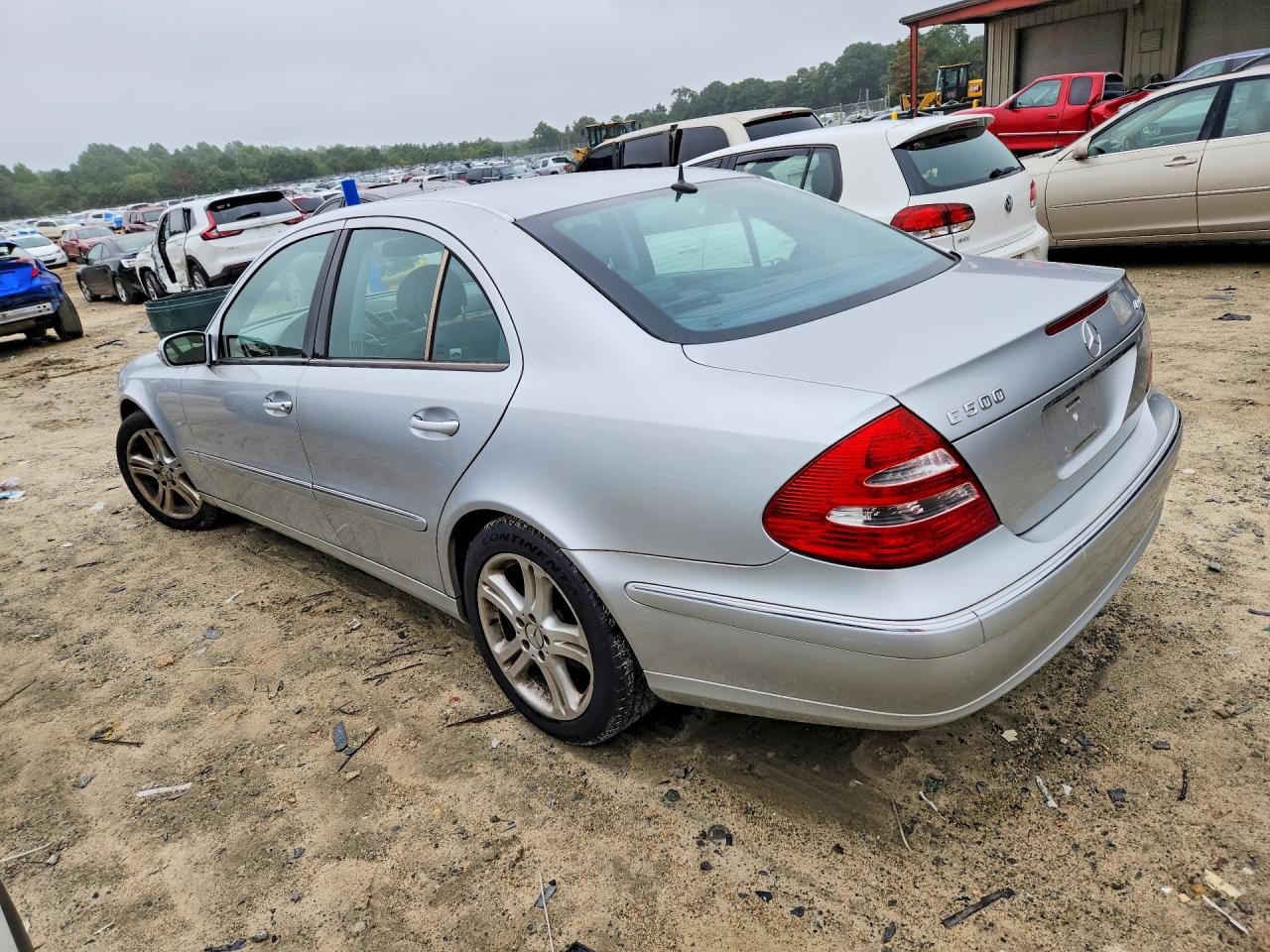 2005 Mercedes-benz E 500 4matic Серебряный vin: WDBUF83J35X166237