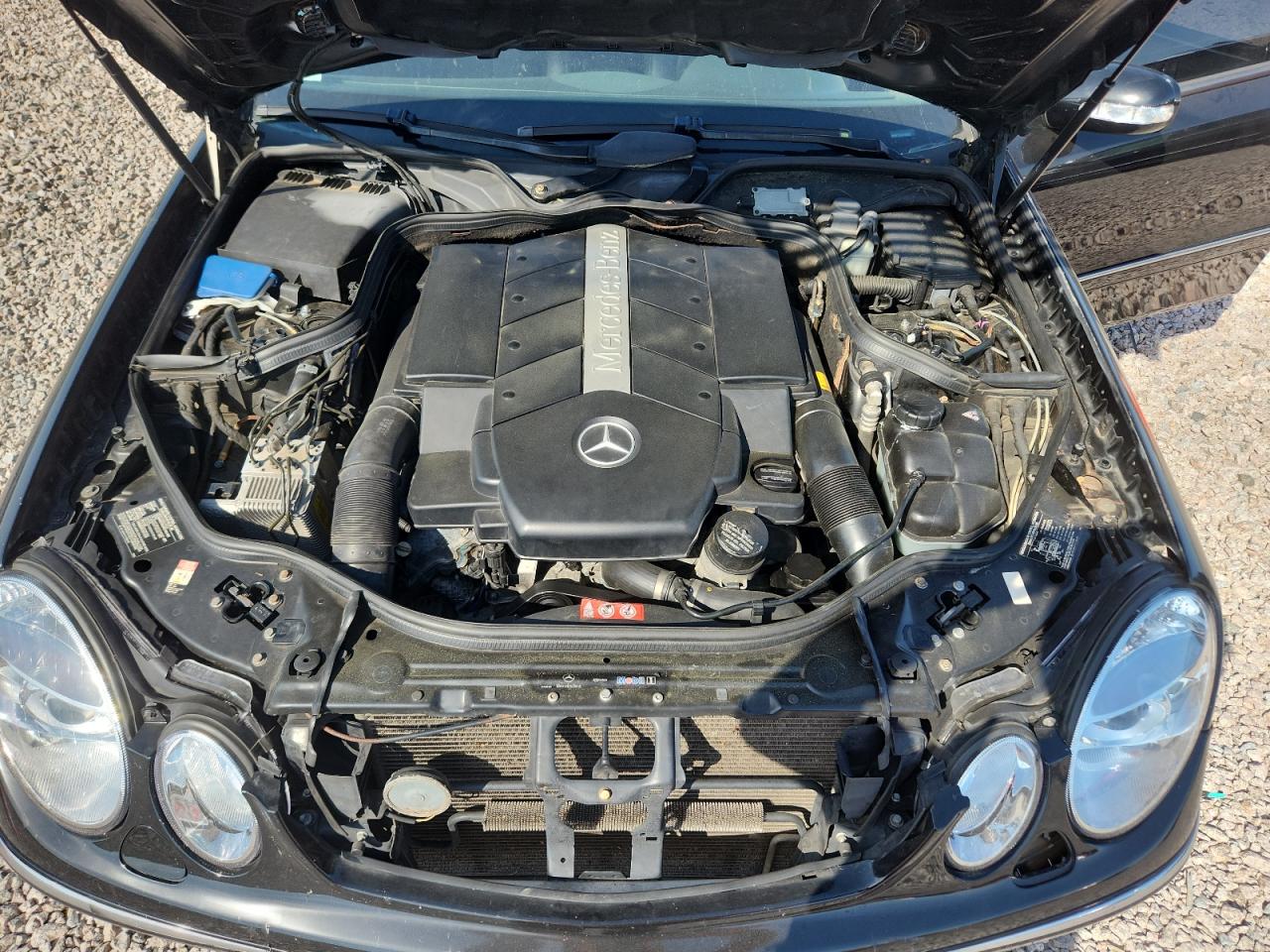2005 Mercedes-benz E 500 4matic Black vin: WDBUF83J45X169633
