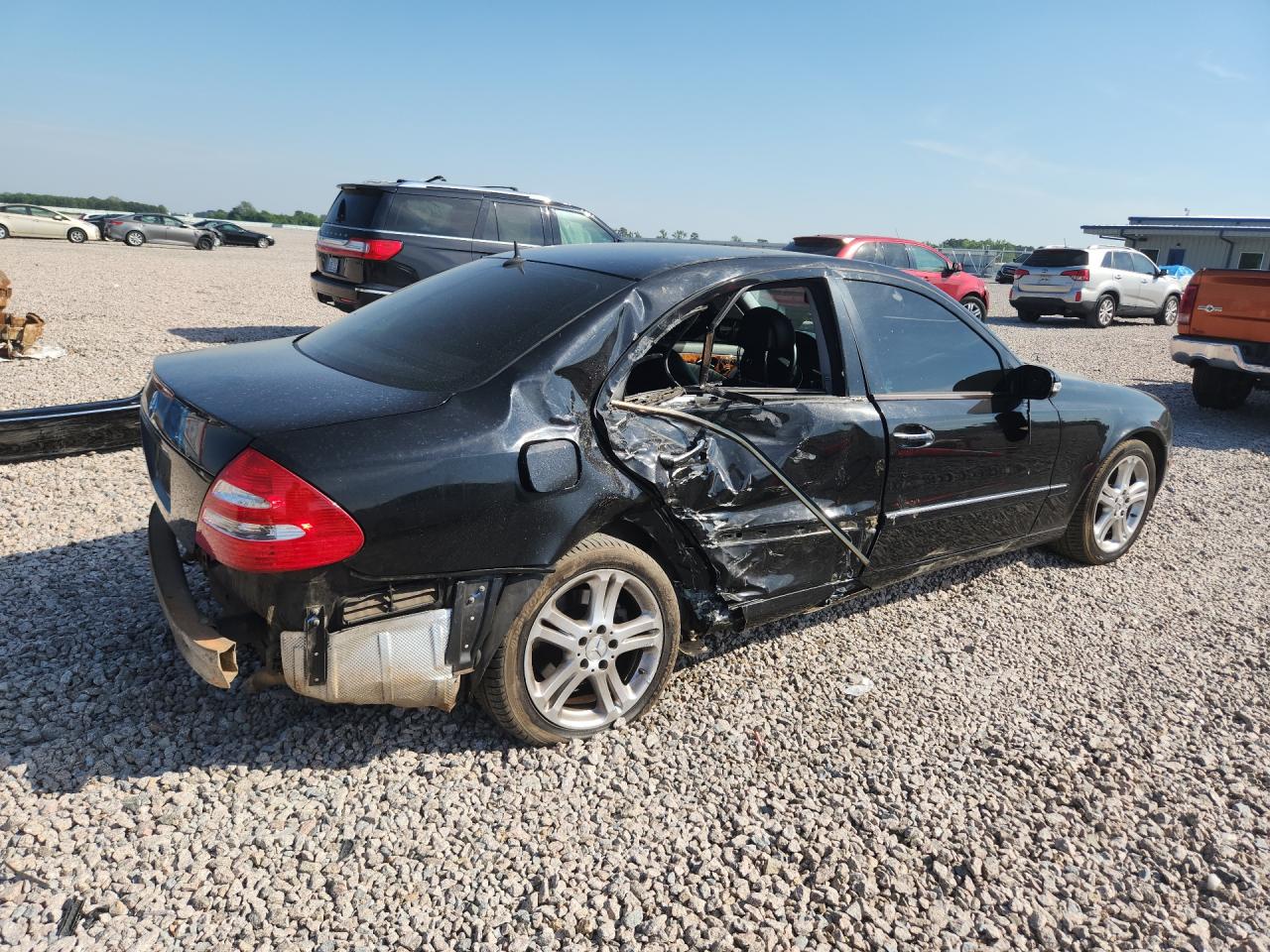 2005 Mercedes-benz E 500 4matic Black vin: WDBUF83J45X169633
