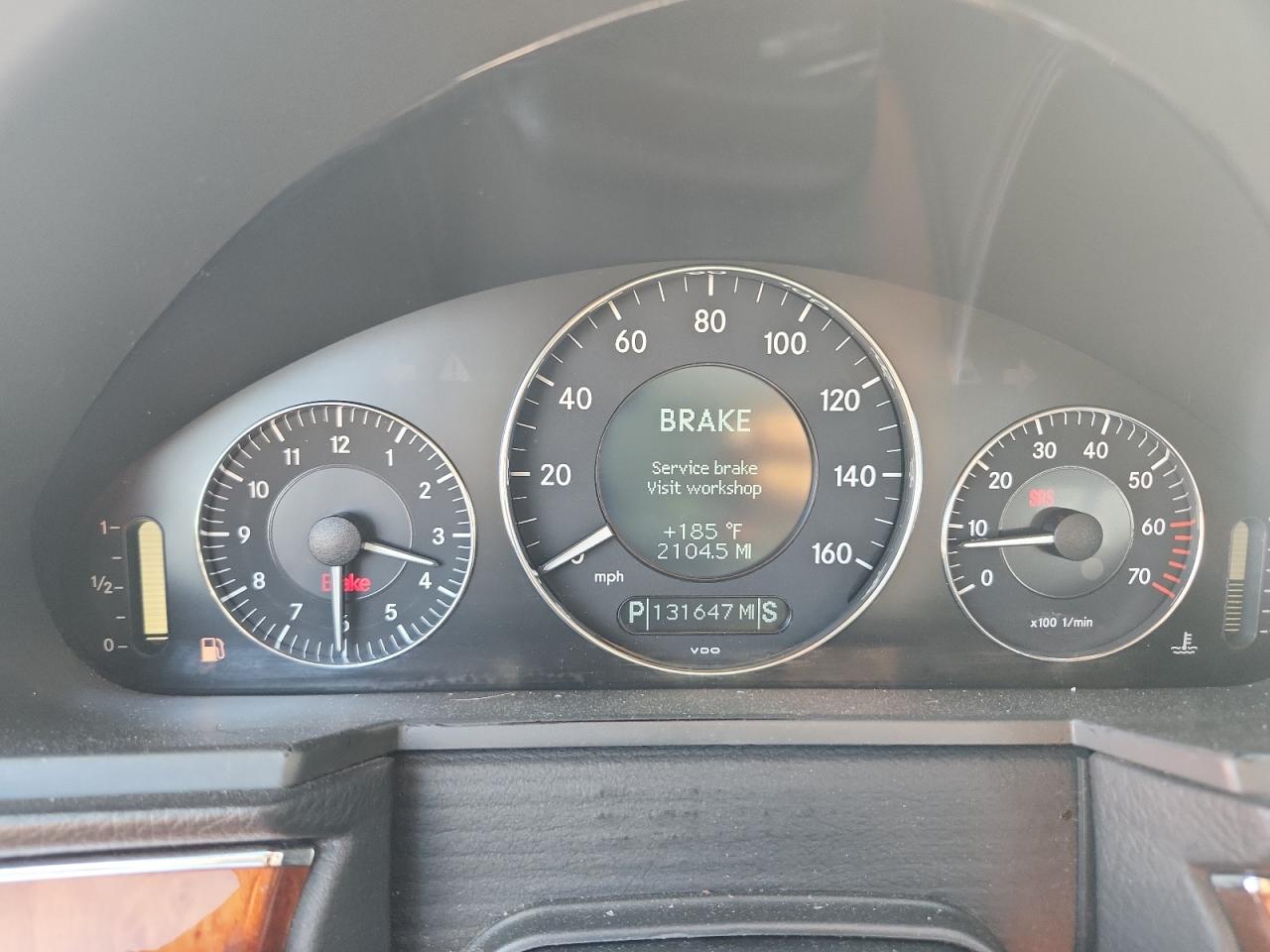 2005 Mercedes-benz E 500 4matic Black vin: WDBUF83J45X169633