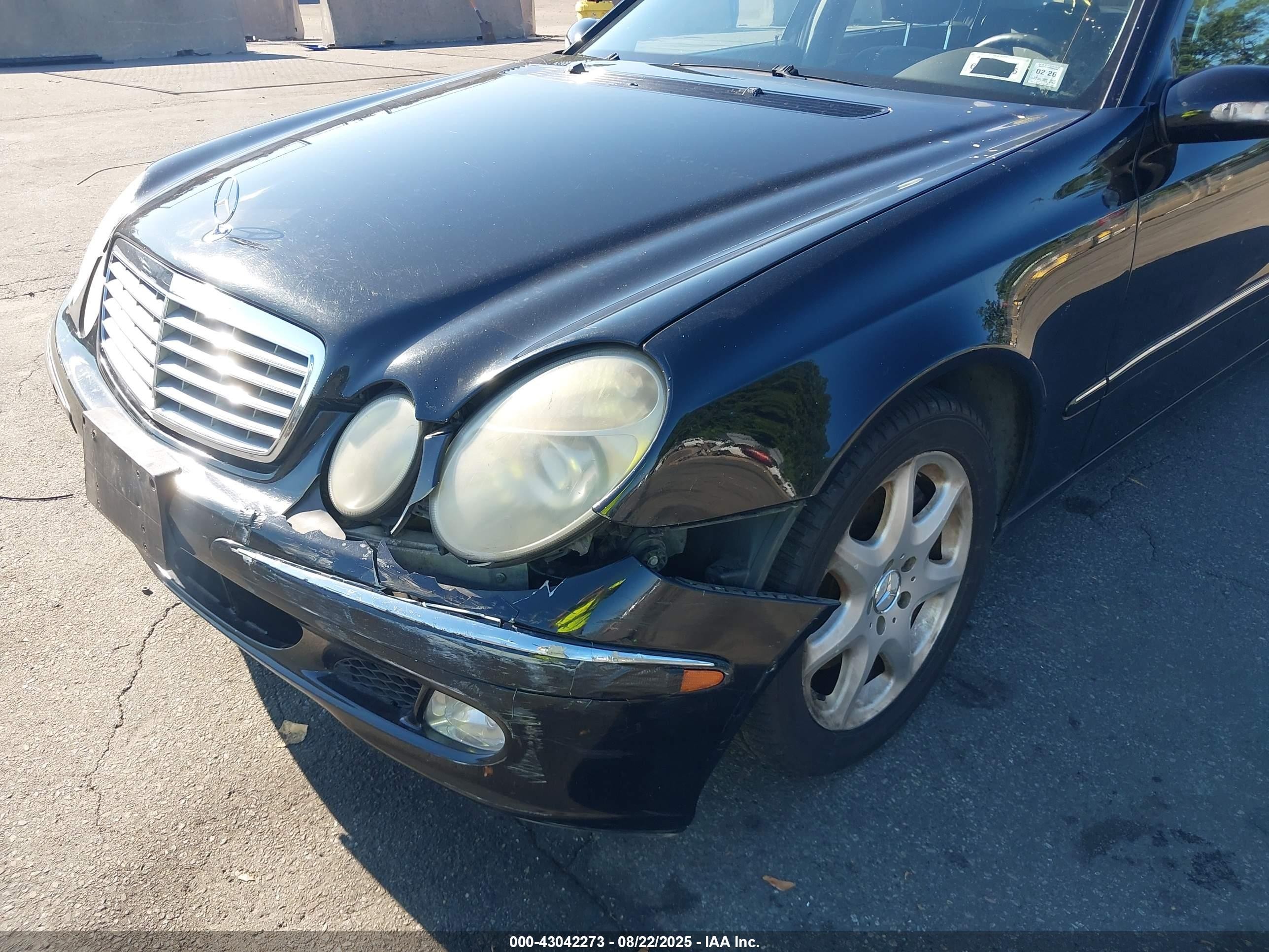 2005 Mercedes-benz E 500 4matic Black vin: WDBUF83J65X170718