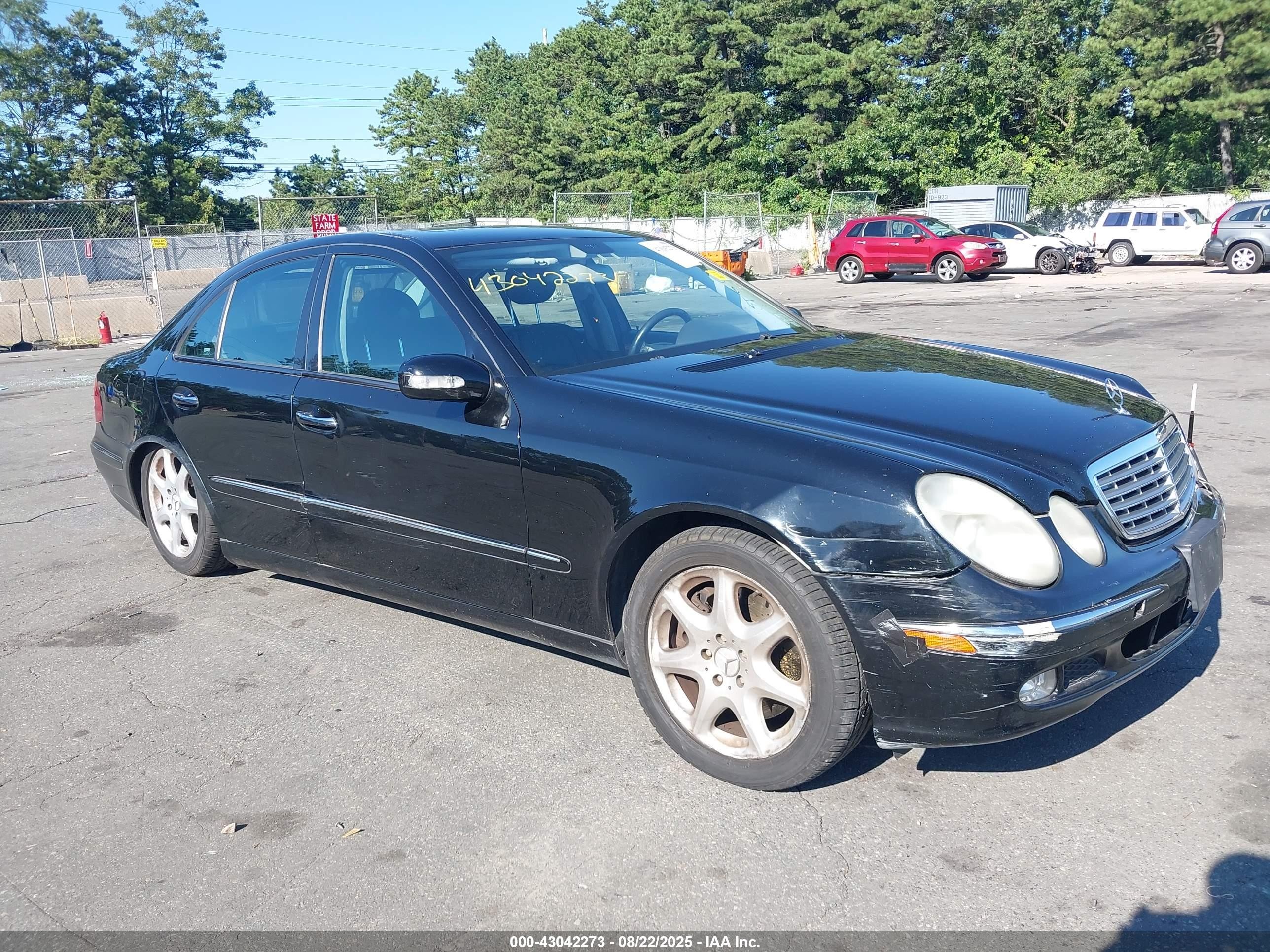 2005 Mercedes-benz E 500 4matic Black vin: WDBUF83J65X170718
