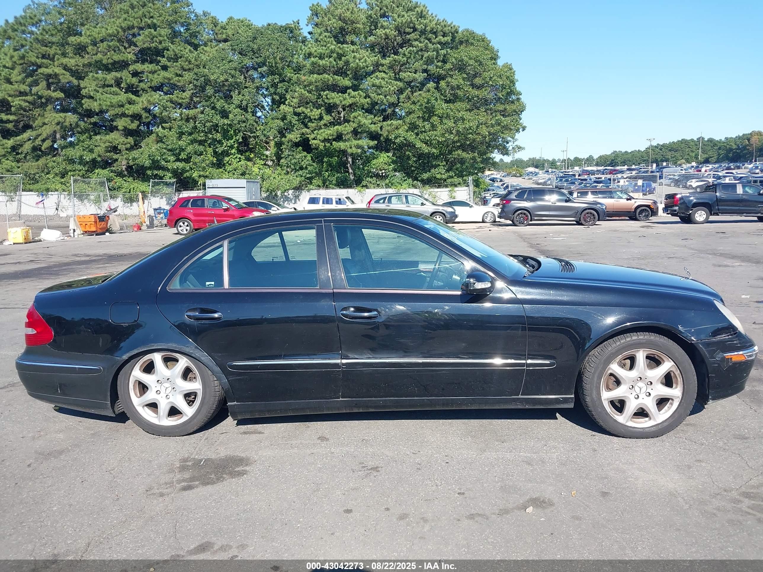 2005 Mercedes-benz E 500 4matic Black vin: WDBUF83J65X170718