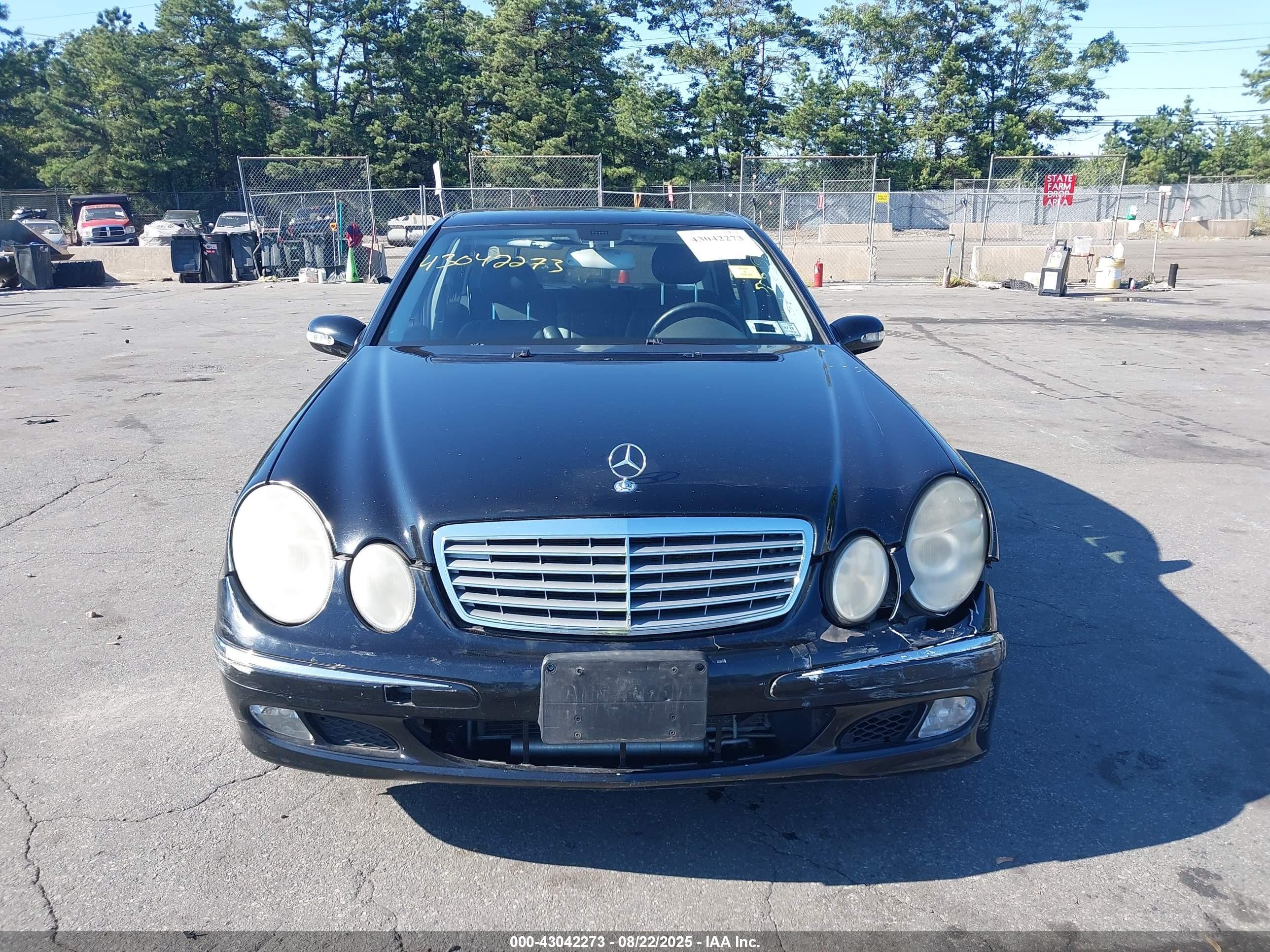 2005 Mercedes-benz E 500 4matic Black vin: WDBUF83J65X170718