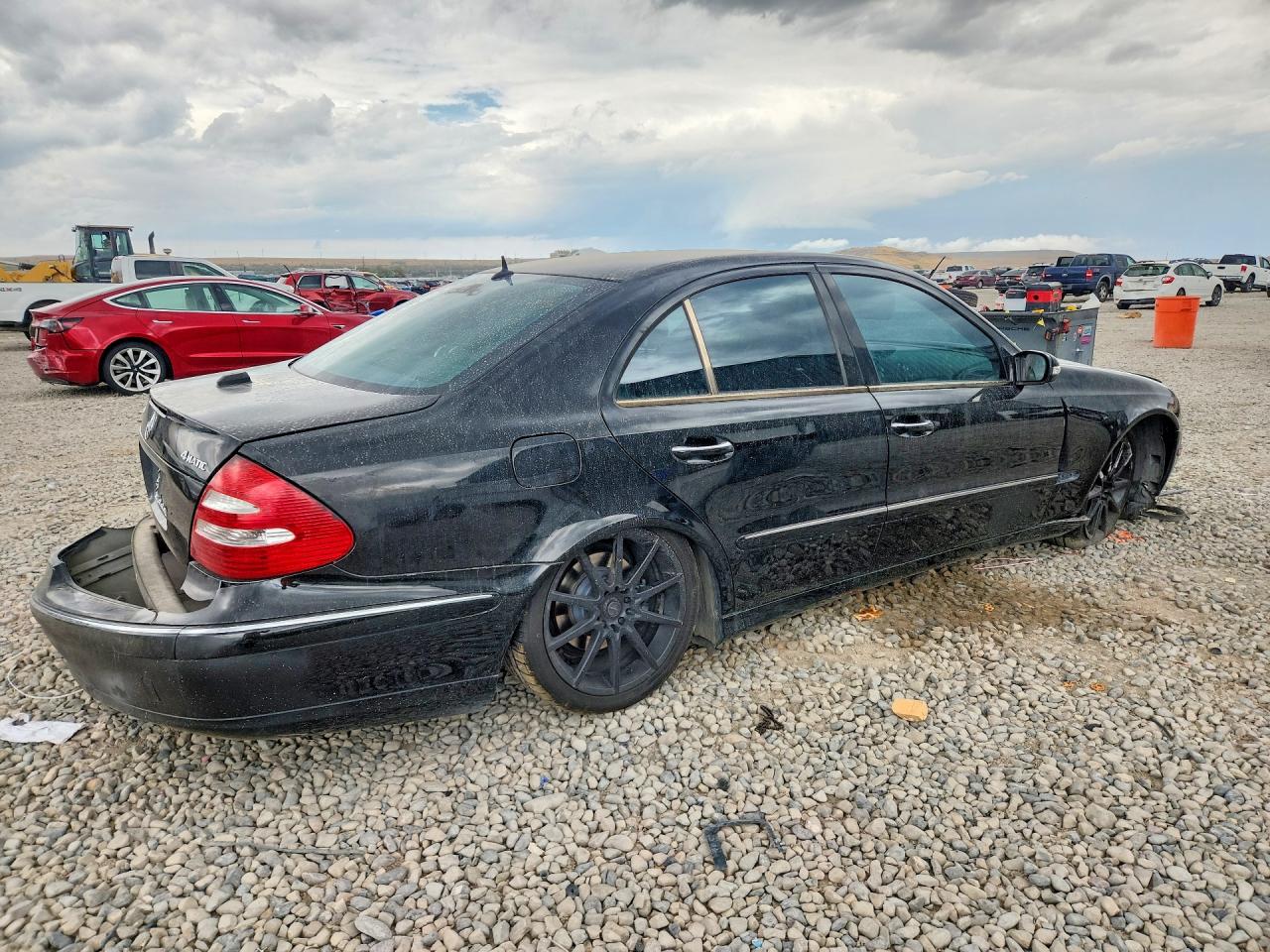 2005 Mercedes-benz E 500 4matic Black vin: WDBUF83J65X177474