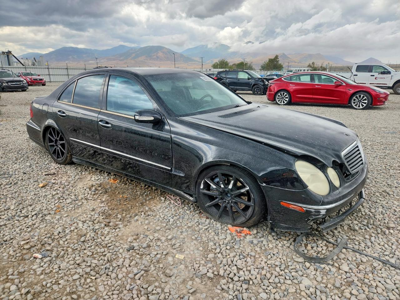 2005 Mercedes-benz E 500 4matic Black vin: WDBUF83J65X177474