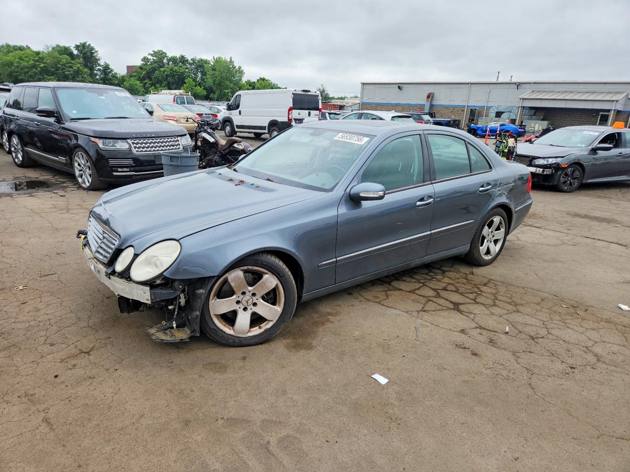 2006 Mercedes-benz E 500 4matic Gray vin: WDBUF83J66X200432