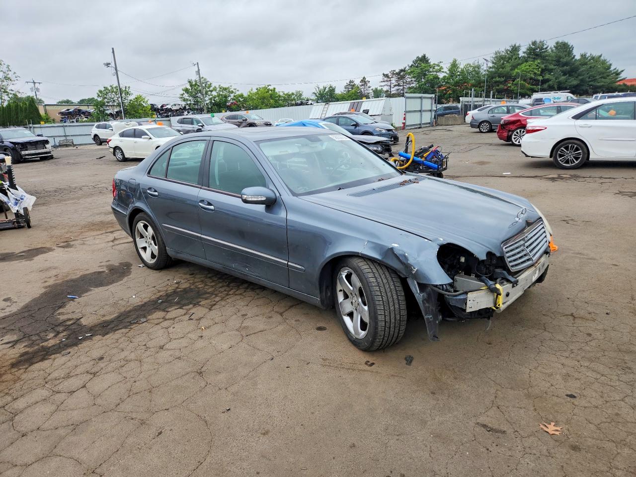 2006 Mercedes-benz E 500 4matic Gray vin: WDBUF83J66X200432