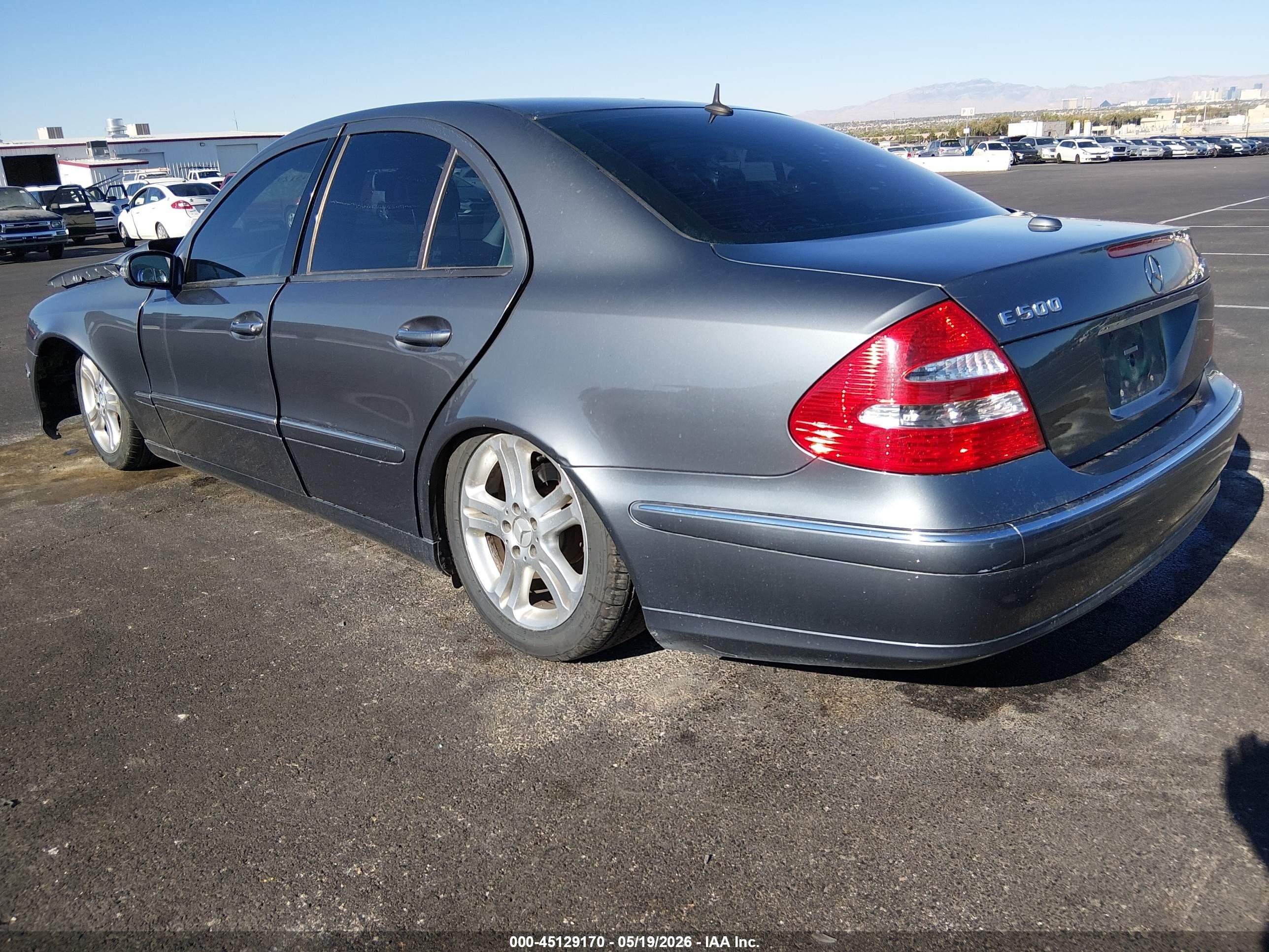 2005 Mercedes-benz E 500 4matic Gray vin: WDBUF83J75X178150