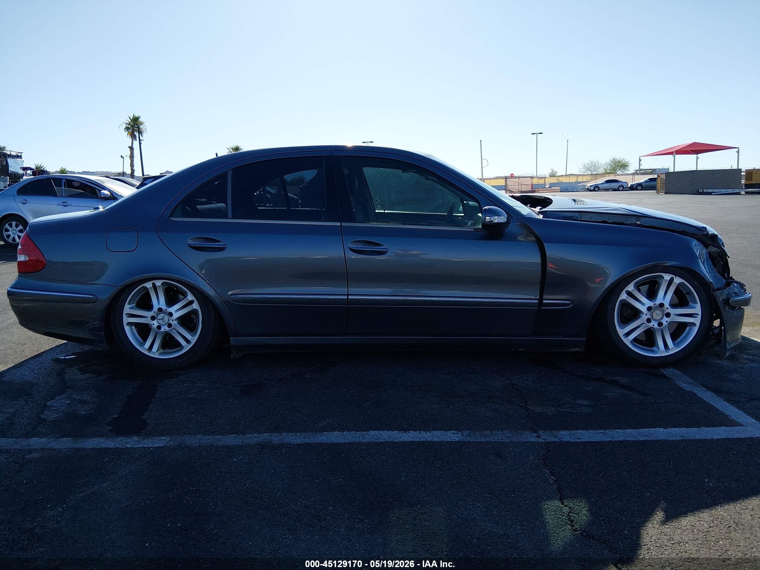 2005 Mercedes-benz E 500 4matic Gray vin: WDBUF83J75X178150