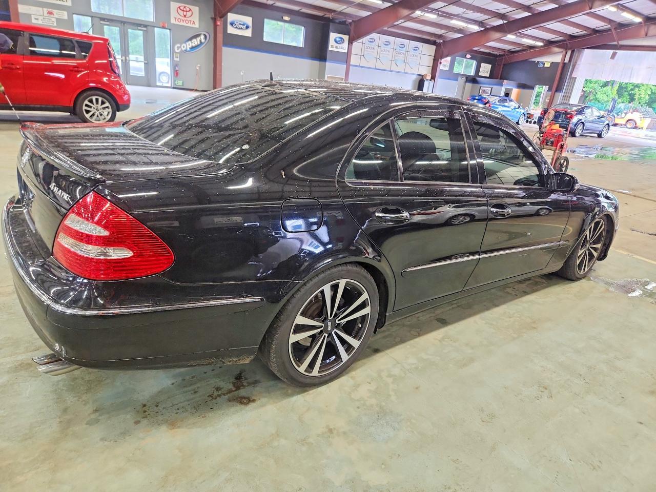 2006 Mercedes-benz E-class E500 Black vin: WDBUF83J76X189036