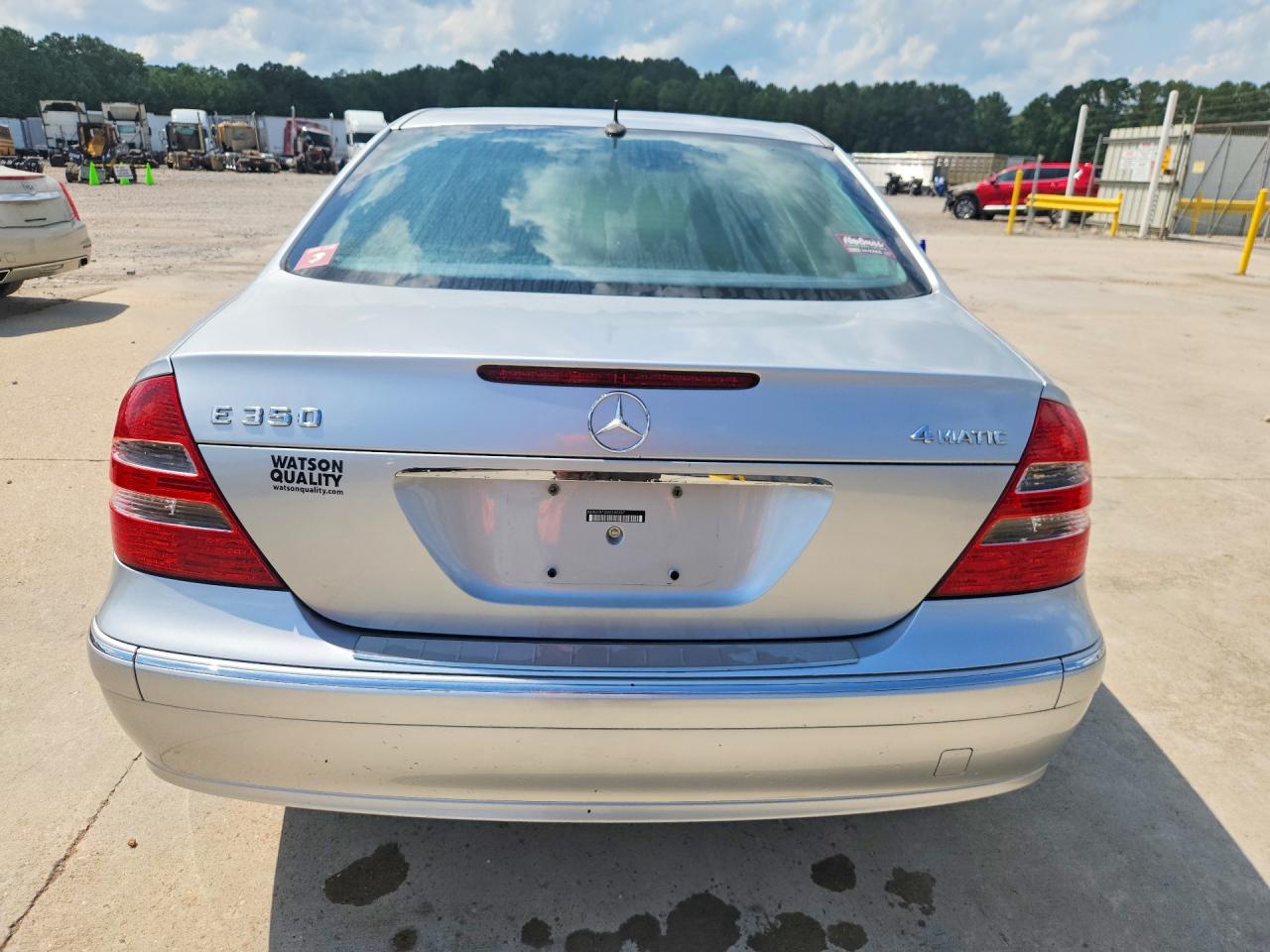 2006 Mercedes-benz E 350 4matic Silver vin: WDBUF87J06X182357