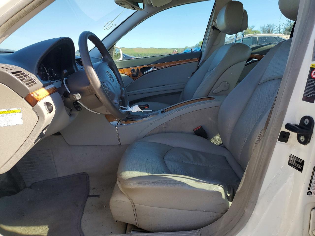 2006 Mercedes-benz E 350 4matic White vin: WDBUF87J06X197375